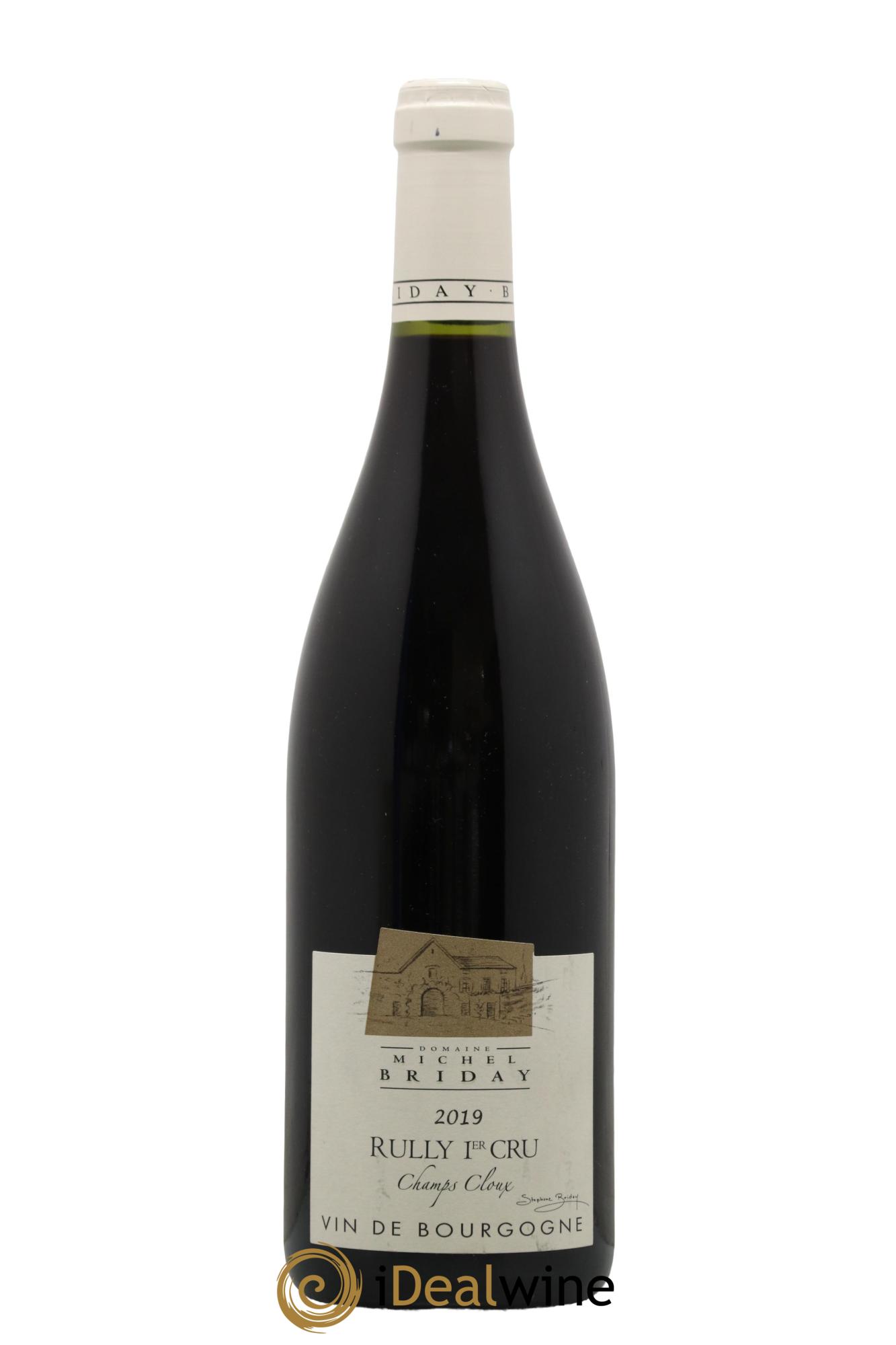 Rully 1er Cru Champs Cloux Domaine Michel Briday 2019 - Lot de 1 bouteille - 0