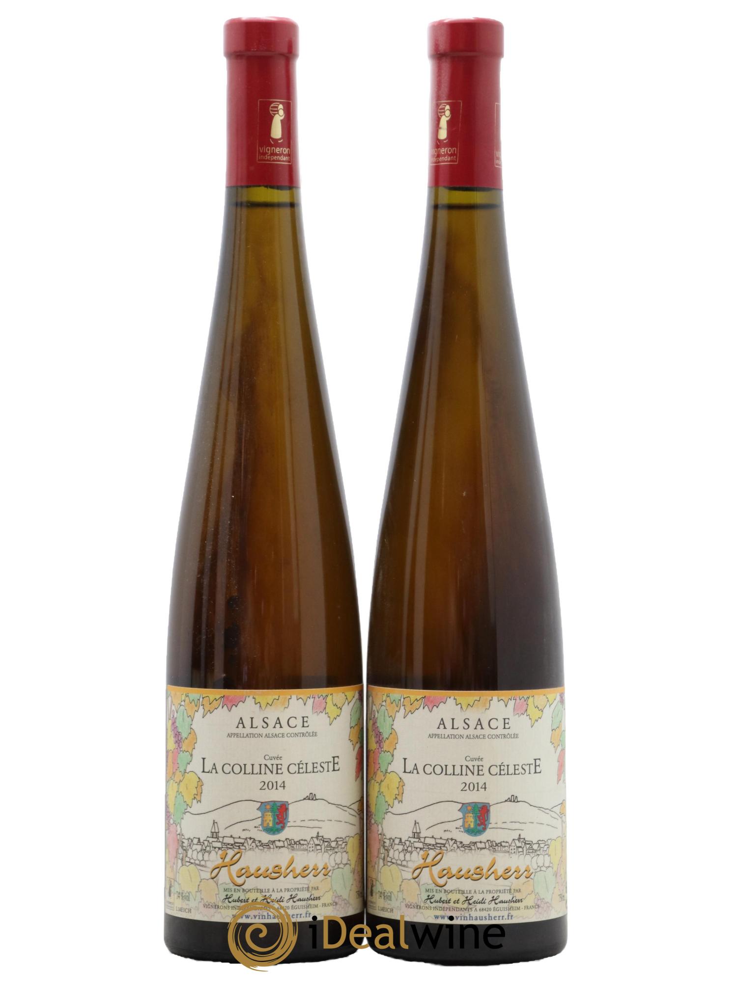 Alsace La Colline Celeste Hubert Et Heidi Hausherr 2014 - Lotto di 2 bottiglie - 0