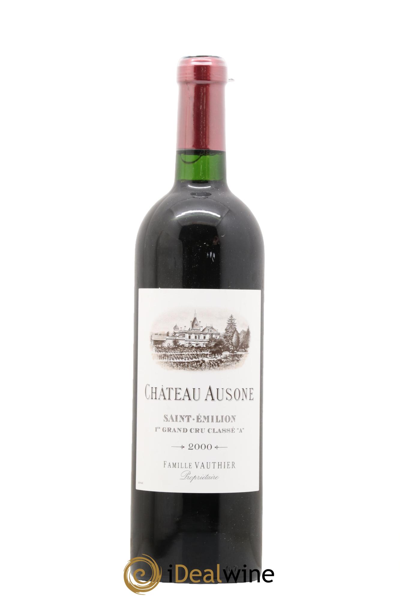 Château Ausone 1er Grand Cru Classé A 2000 - Lot de 1 bouteille - 0