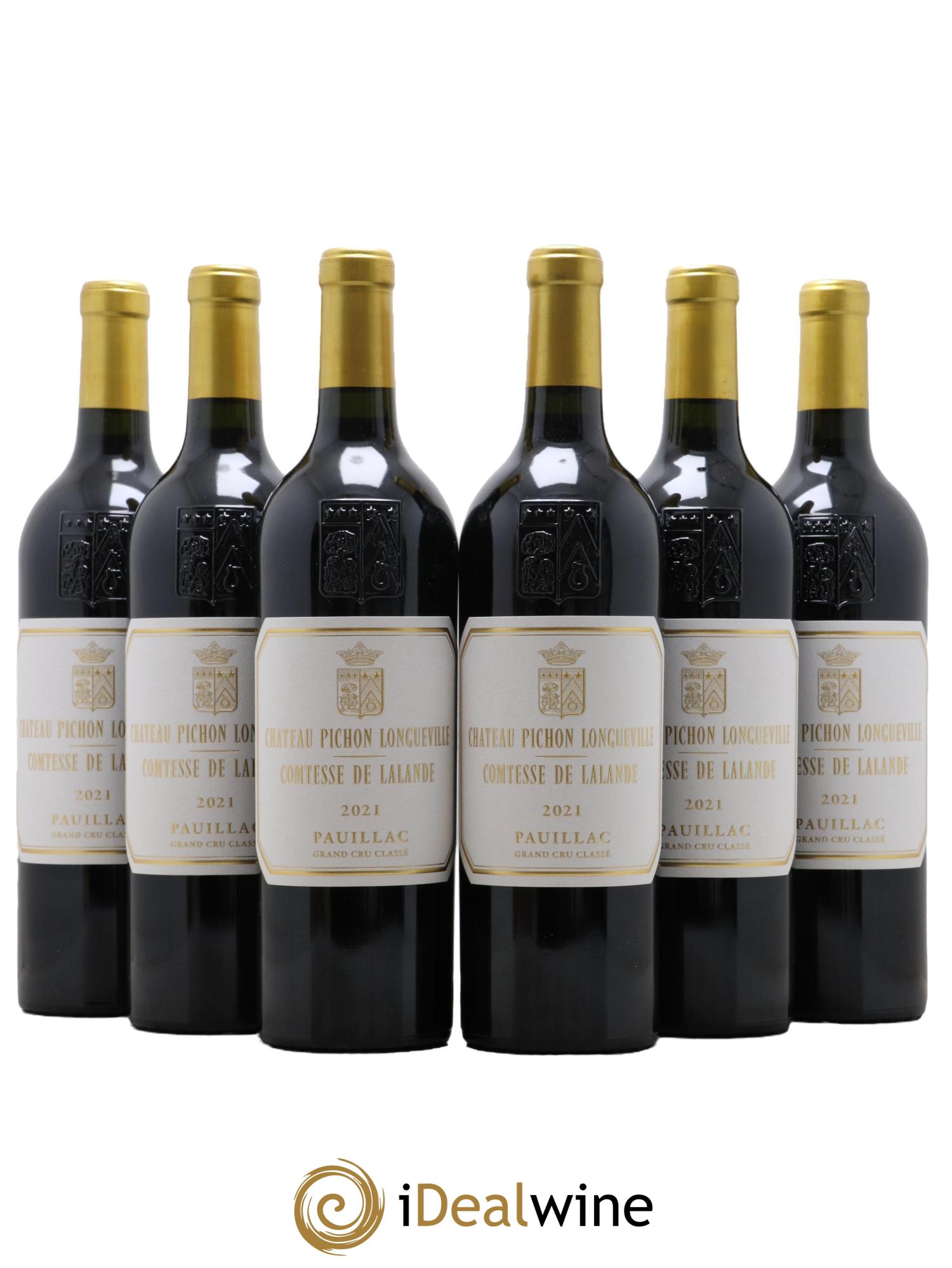 Château Pichon Longueville Comtesse de Lalande 2ème Grand Cru Classé 2021 - Lot of 6 bottles - 0