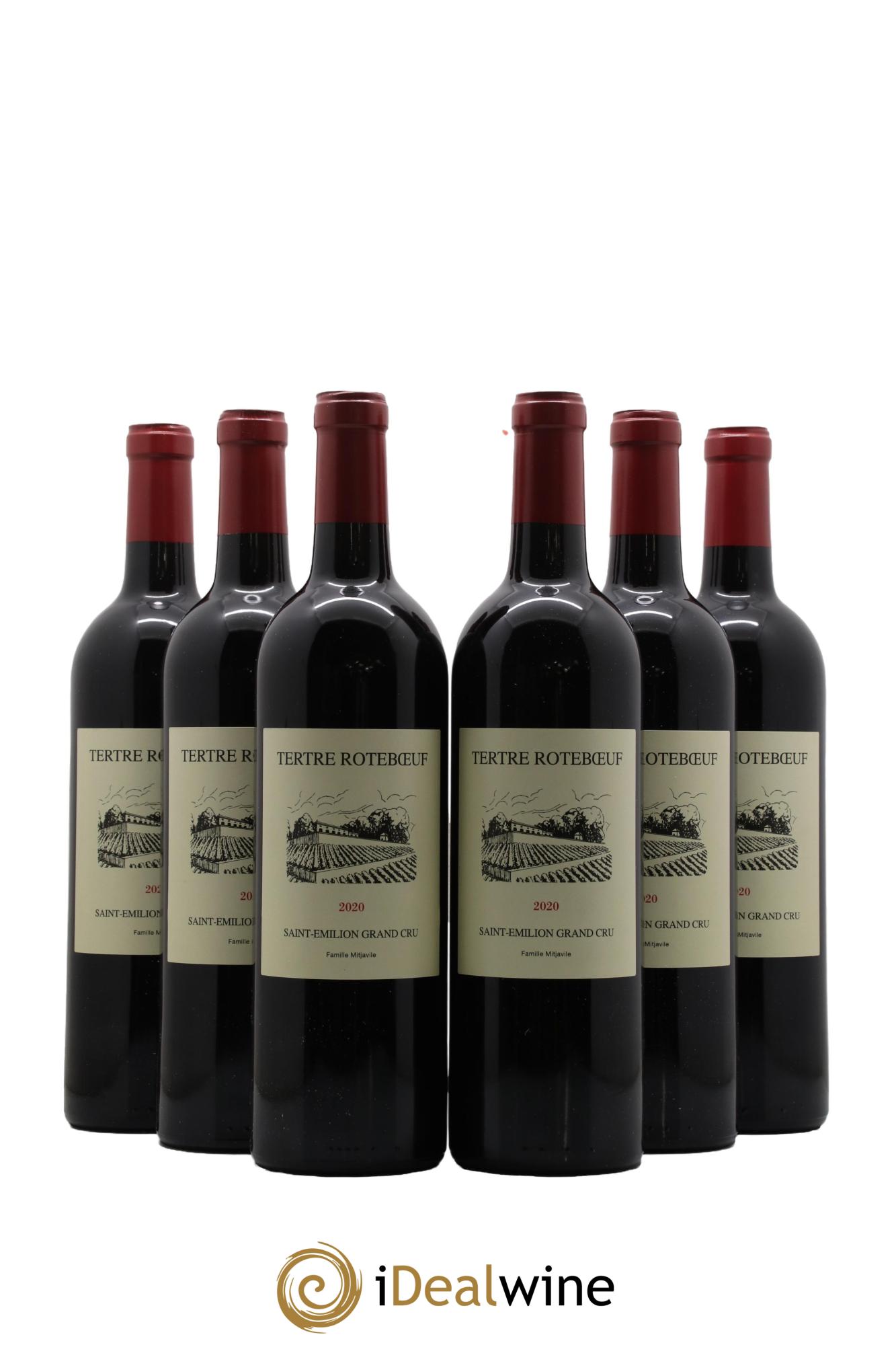 Château Tertre Roteboeuf 2020 - Lot of 6 bottles - 0