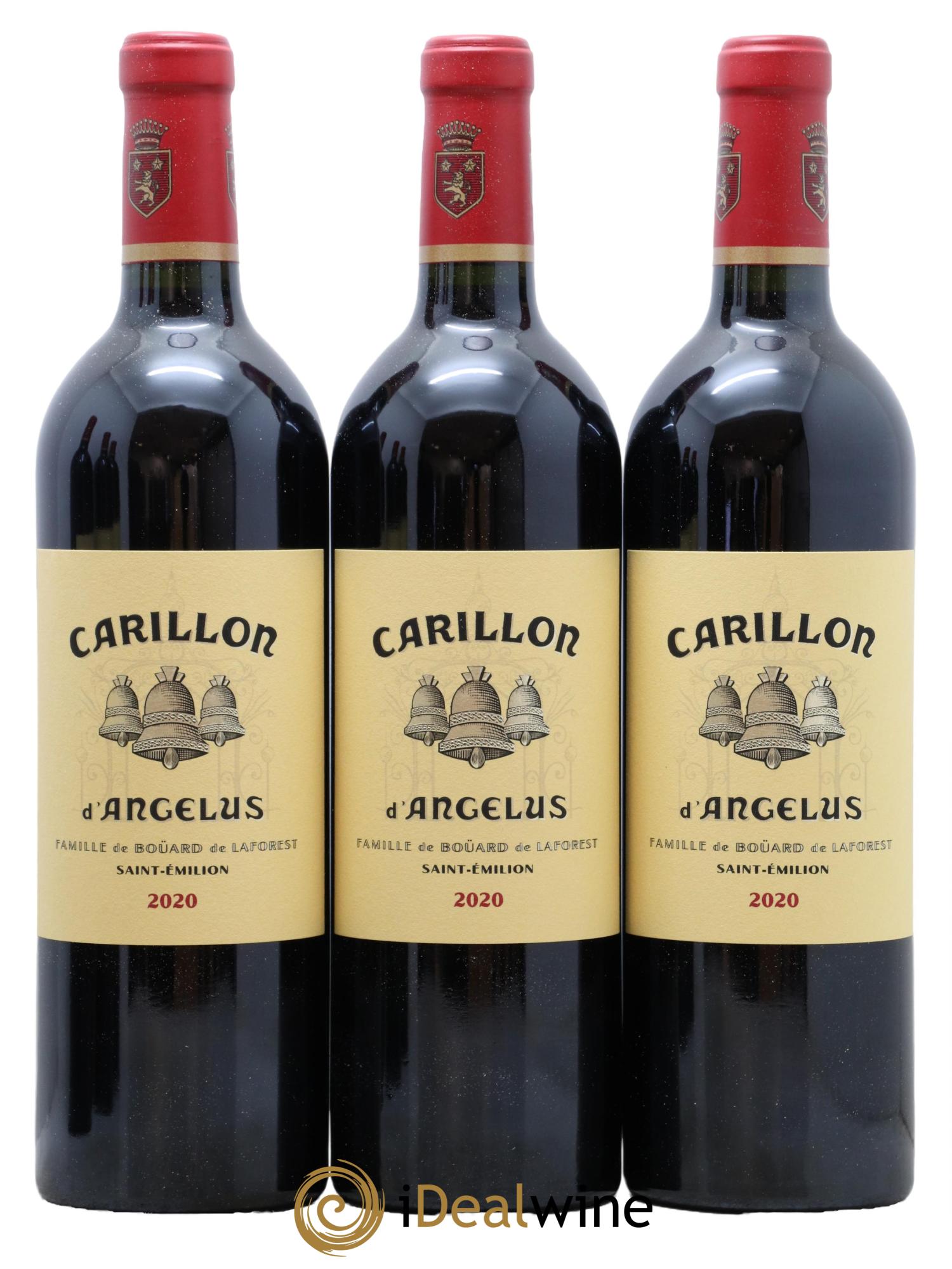 Le Carillon de l'Angélus Second Vin 2020 - Lot de 6 bouteilles - 1