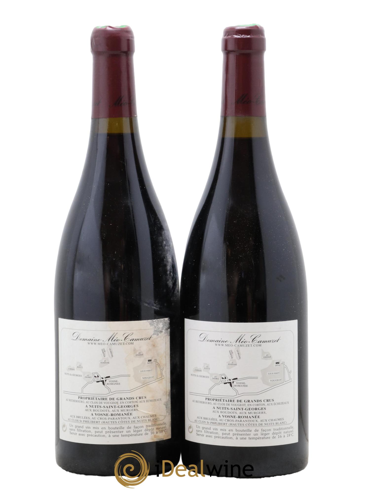 Clos de Vougeot Grand Cru Méo-Camuzet (Domaine)  2000 - Lot de 2 bouteilles - 1