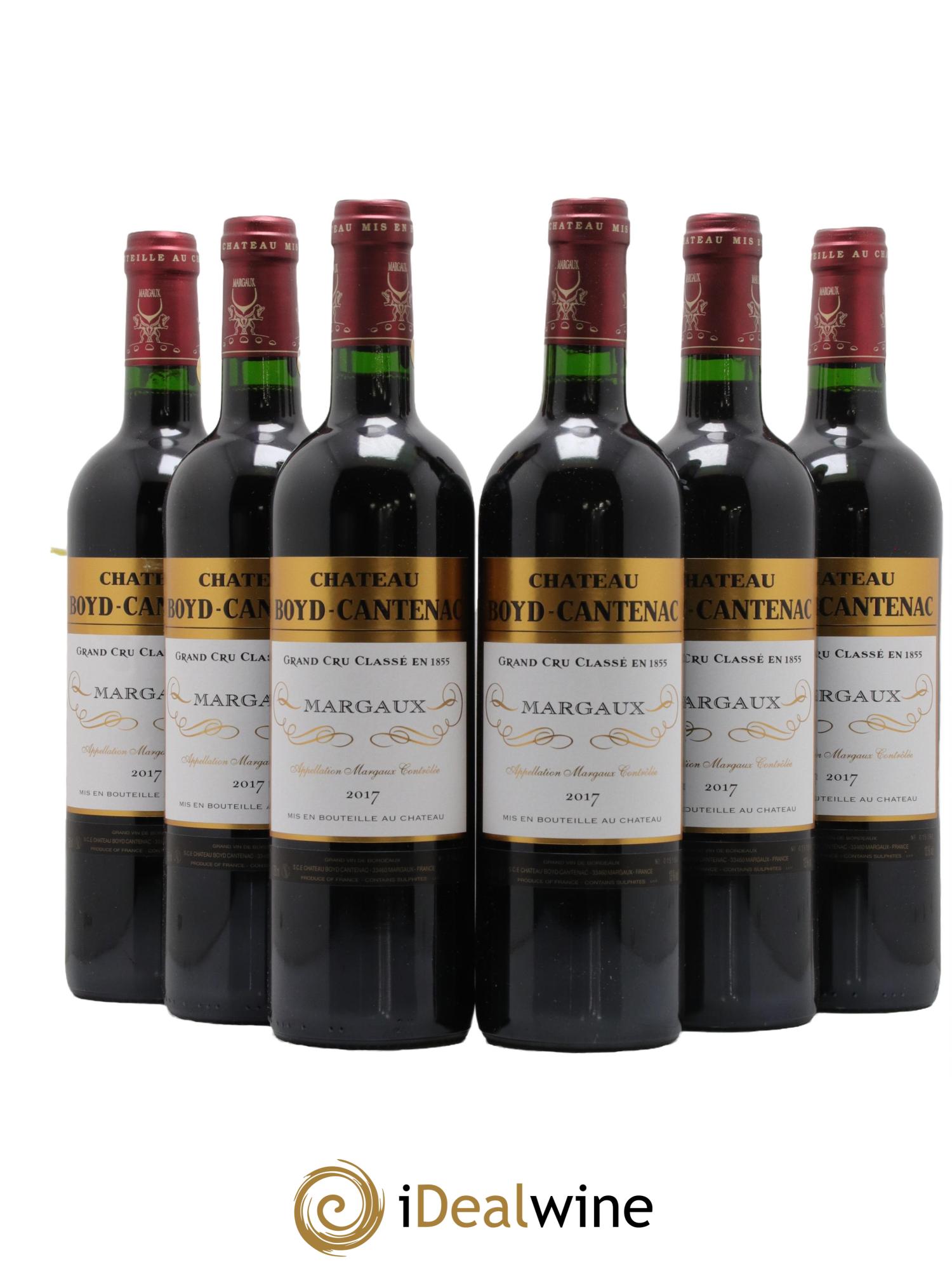 Château Boyd Cantenac 3ème Grand Cru Classé  2017 - Lot de 6 bouteilles - 0