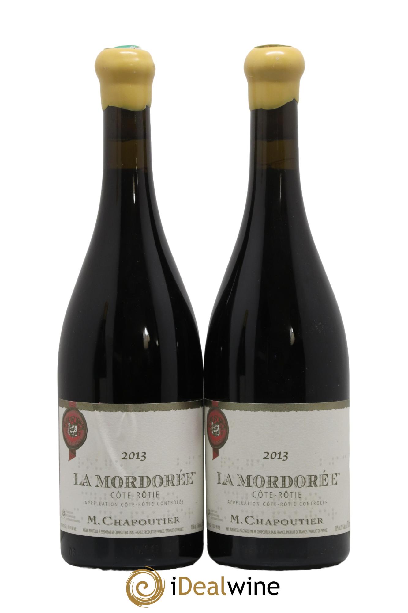 Côte-Rôtie La Mordorée Chapoutier 2013 - Lot of 2 bottles - 0