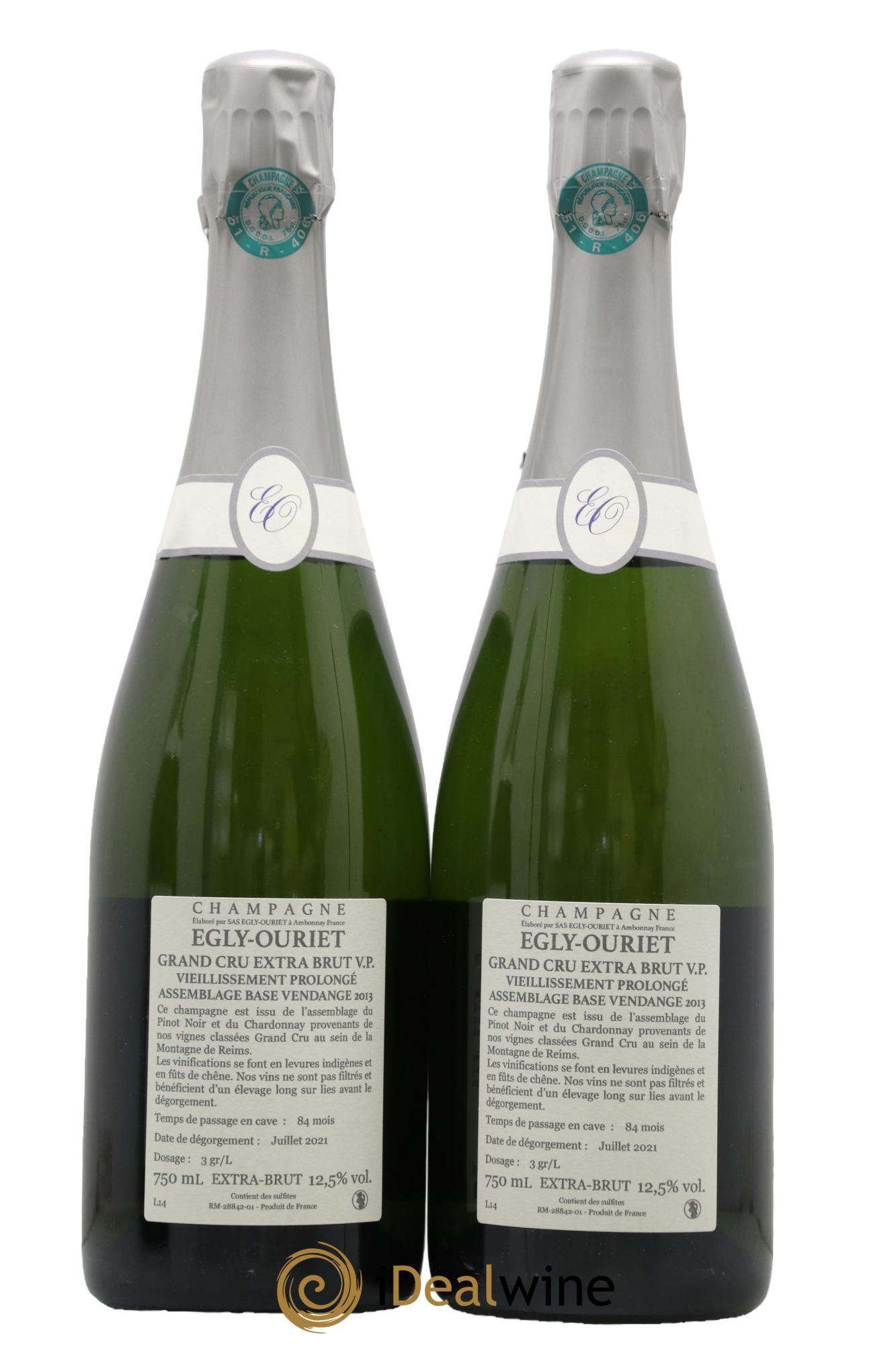 Extra Brut VP Egly-Ouriet - Lotto di 2 bottiglie - 1