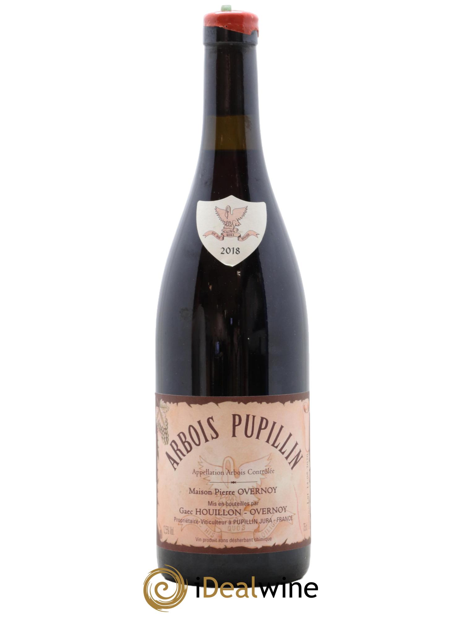 Arbois Pupillin Poulsard (cire rouge) Overnoy-Houillon (Domaine) 2018 - Posten von 1 Flasche - 0