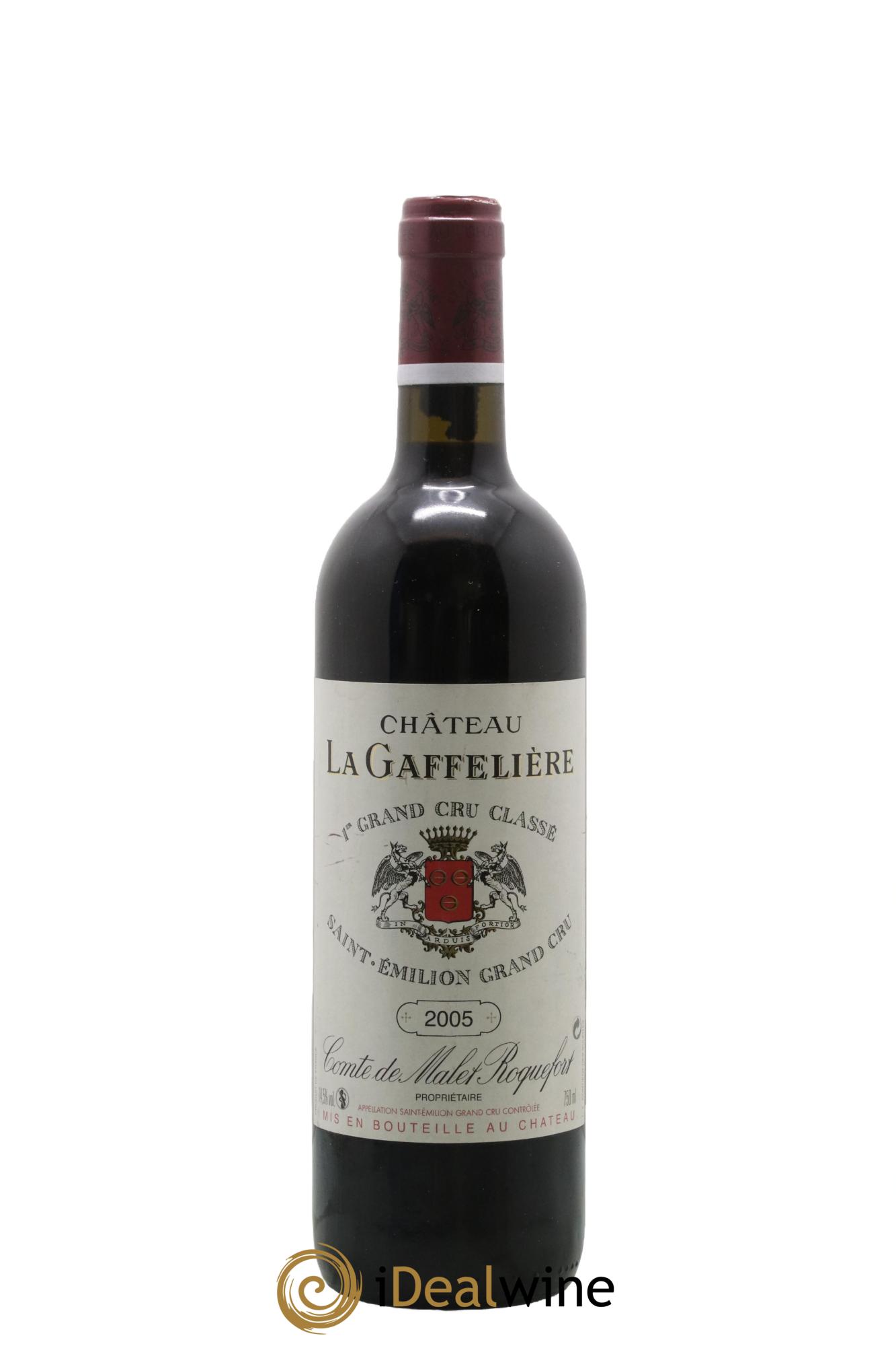 Château la Gaffelière 1er Grand Cru Classé B 2005 - Posten von 1 Flasche - 0