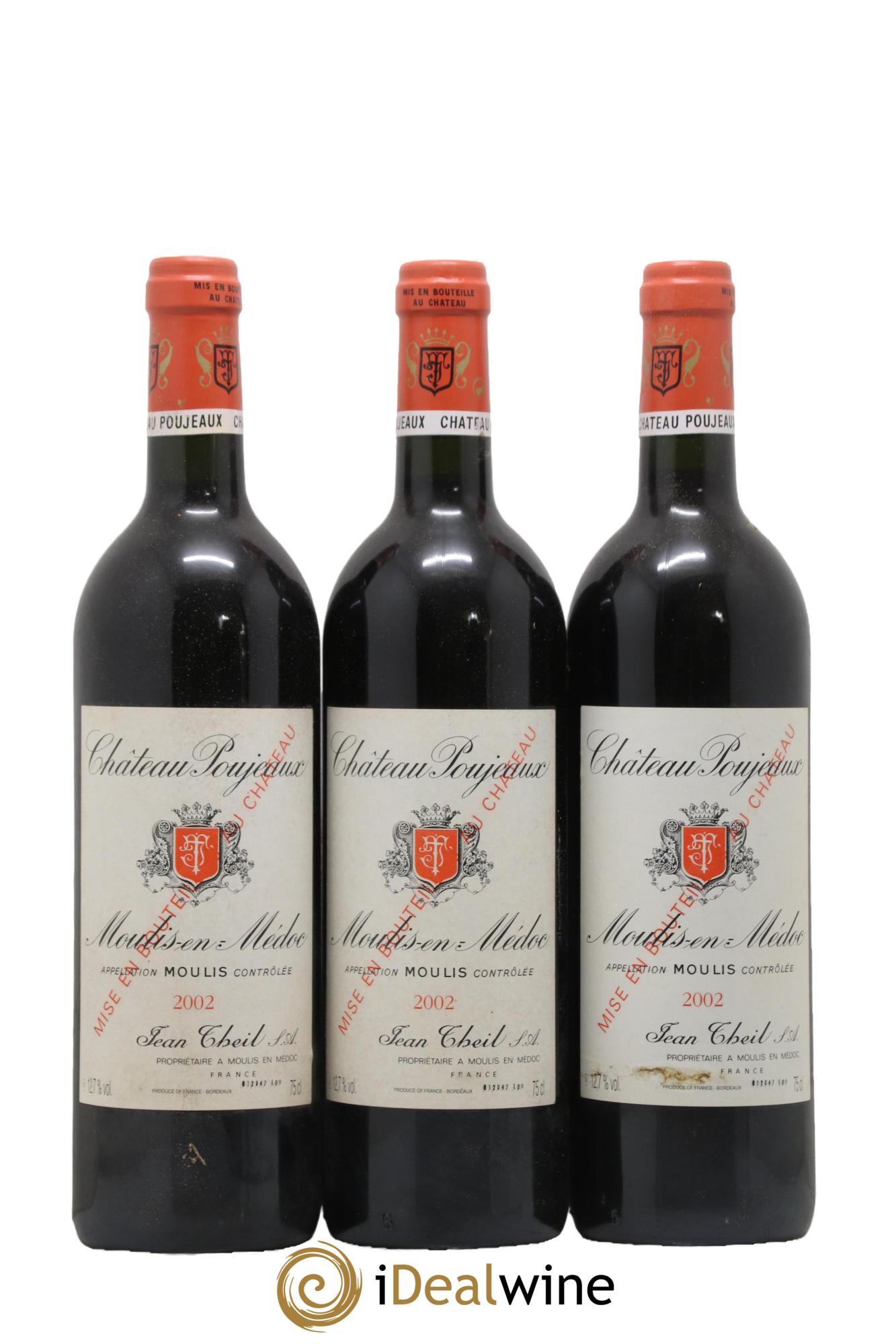 Château Poujeaux 2002 - Posten von 12 Flaschen - 4