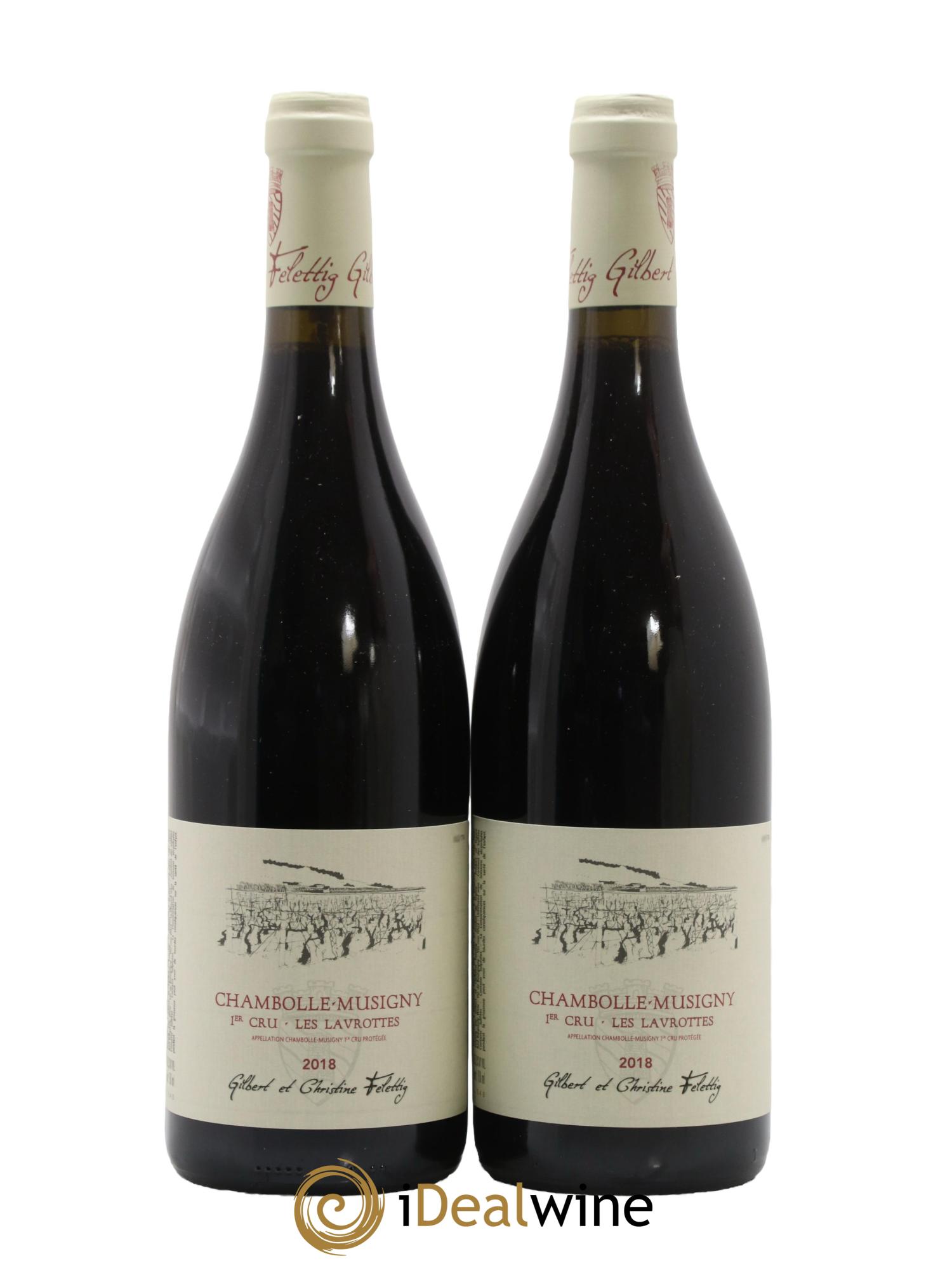 Chambolle-Musigny 1er Cru Les Lavrottes Felettig (Domaine) 2018 - Lot de 2 bouteilles - 0