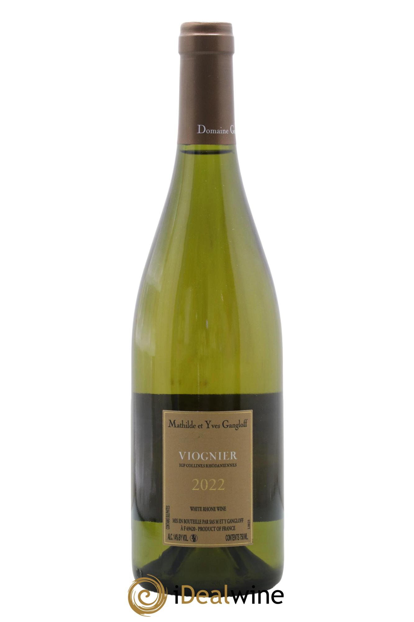 Vin de France Viognier Gangloff (Domaine) 2022 - Lotto di 1 bottiglia - 1