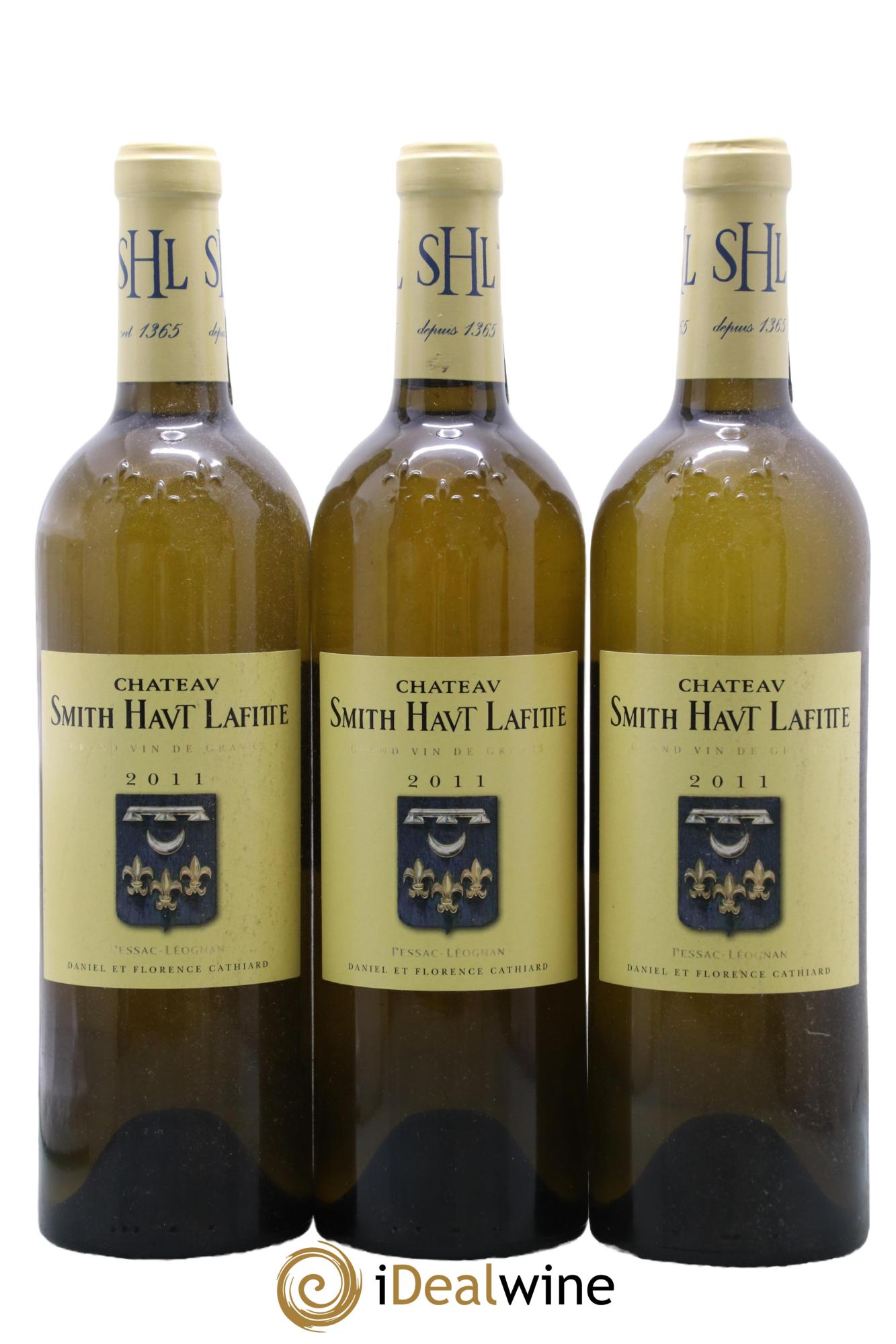 Château Smith Haut Lafitte 2011 - Lotto di 3 bottiglie - 0