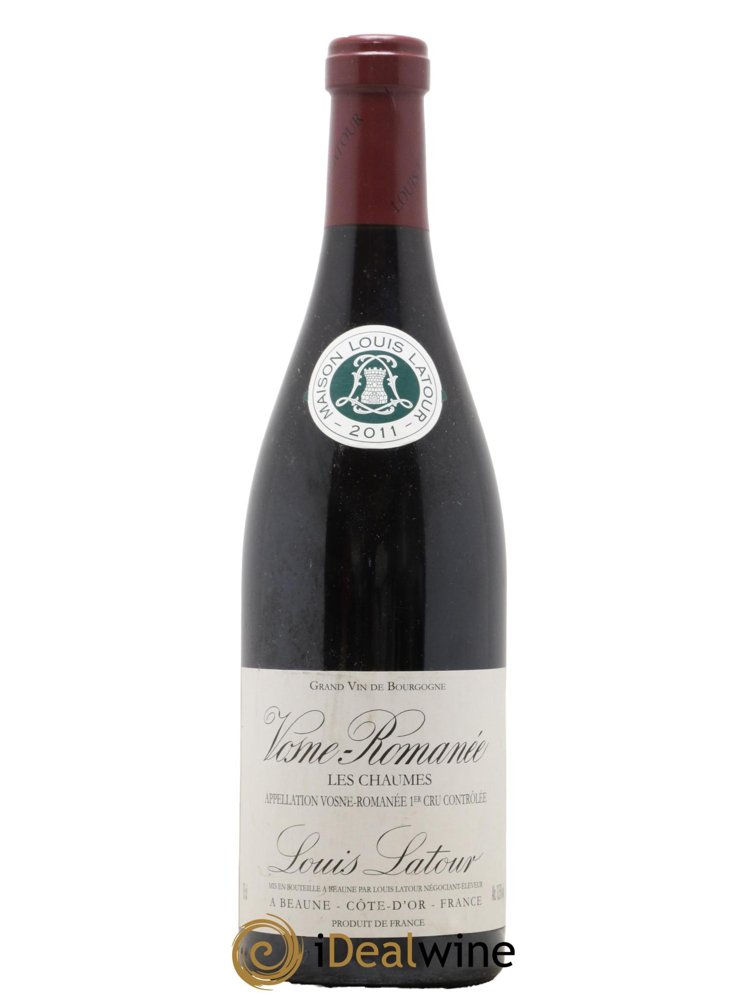 Vosne-Romanée 1er Cru Les Chaumes Maison Louis Latour 2011 - Lot de 1 bouteille - 0