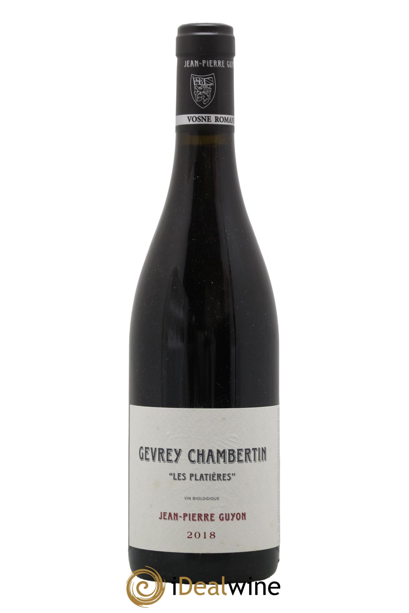 Gevrey-Chambertin Les Platières Guyon (Domaine) 2018 - Lot de 1 bouteille - 0