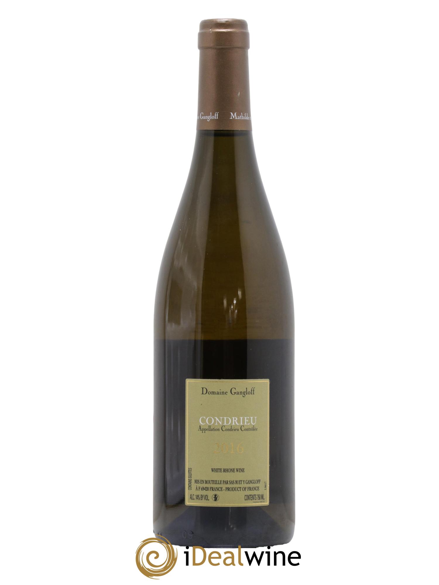 Condrieu Domaine Gangloff (Domaine) 2016 - Lotto di 1 bottiglia - 1