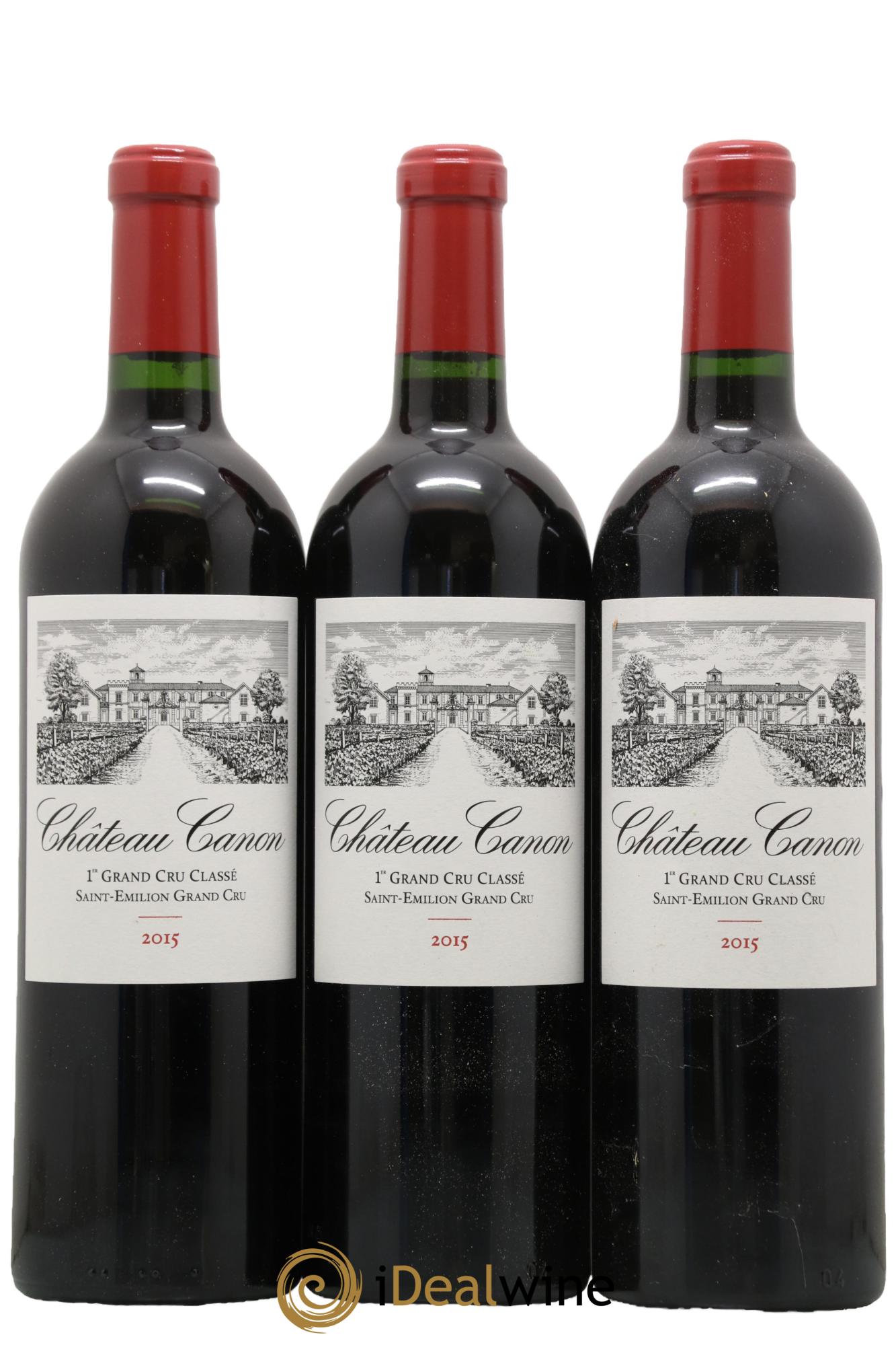 Château Canon 1er Grand Cru Classé B 2015 - Lot de 12 bouteilles - 7