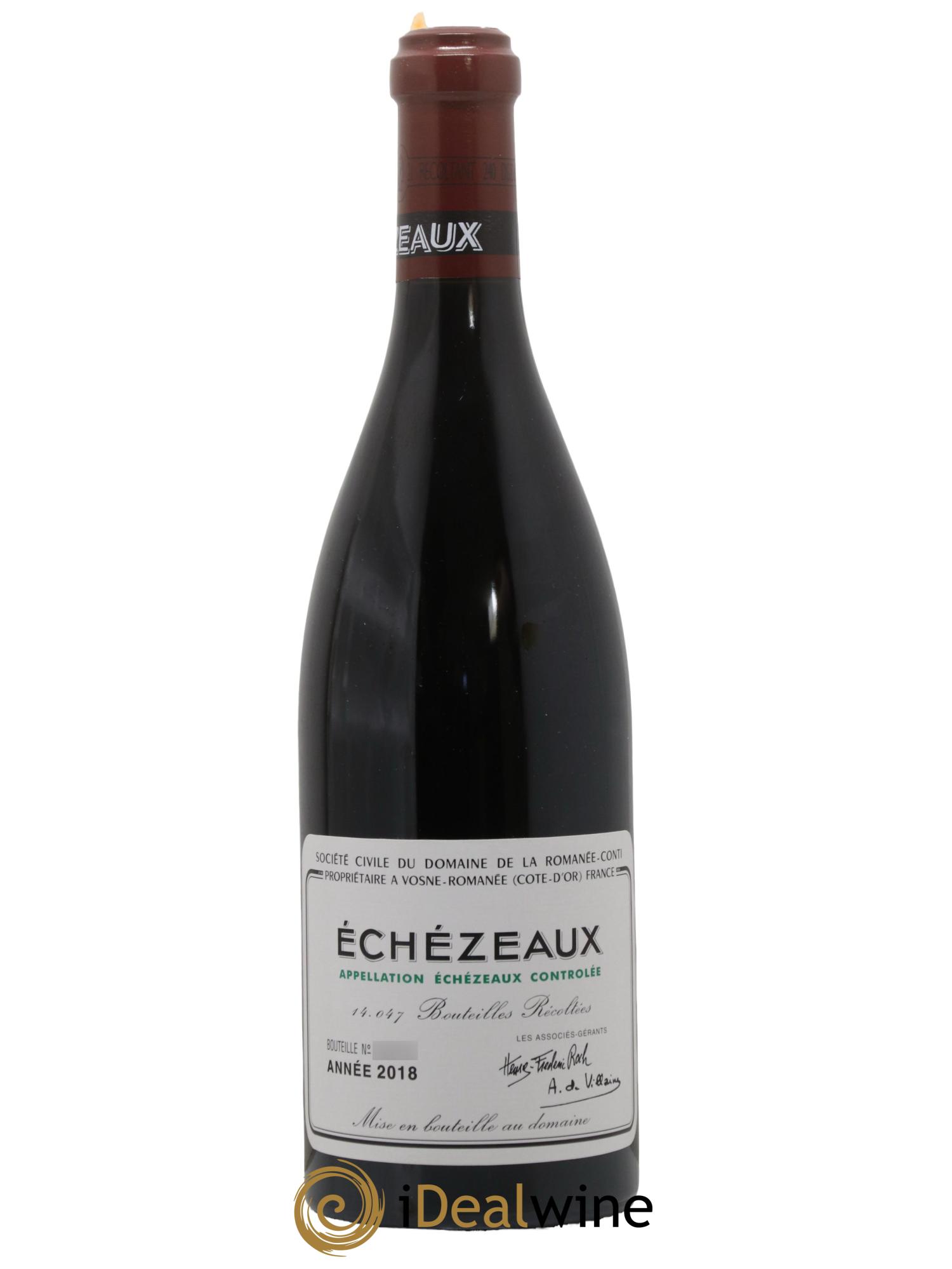 Echezeaux Grand Cru Domaine de la Romanée-Conti 2018 - Lotto di 1 bottiglia - 0