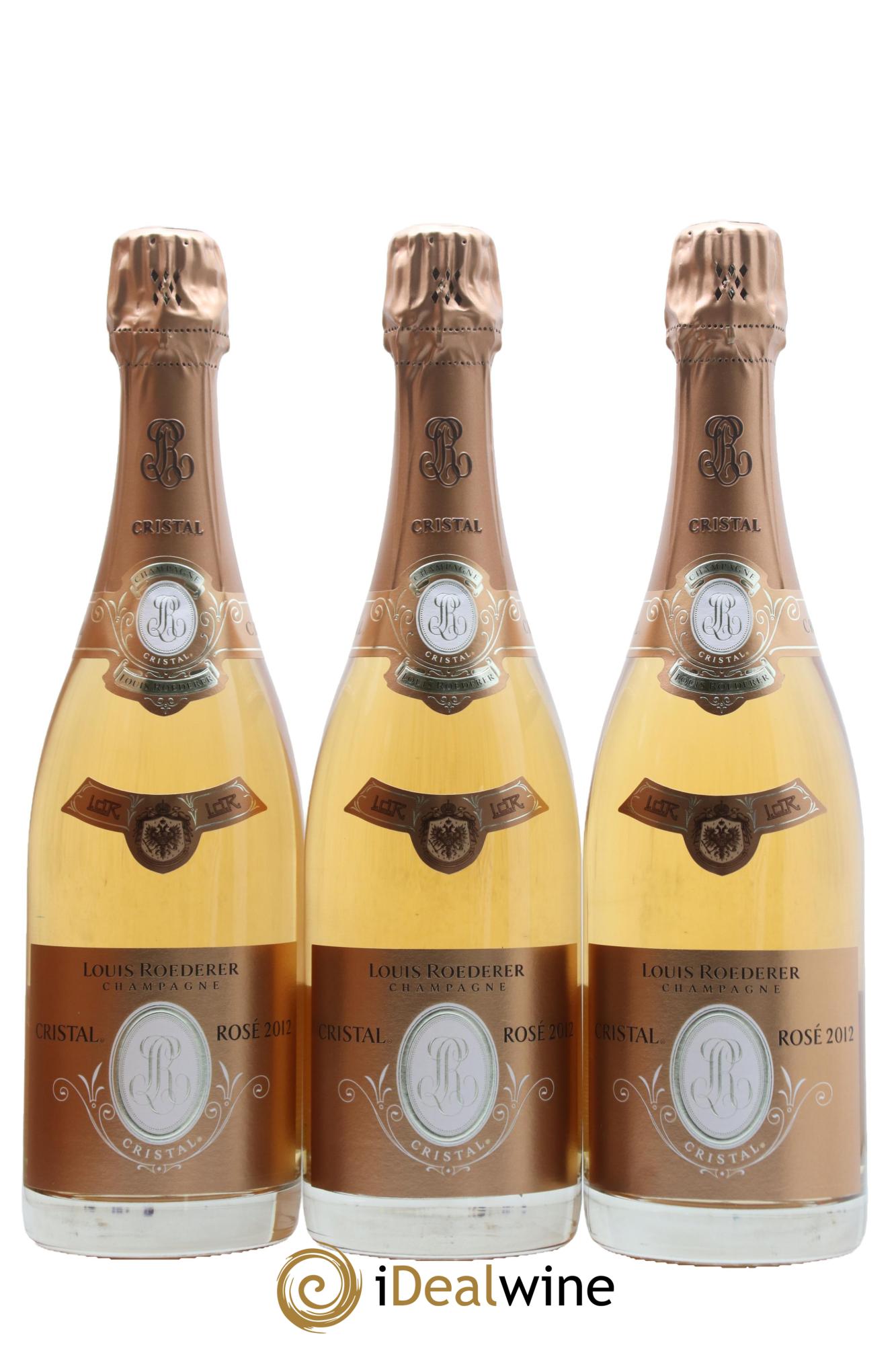 Cristal Louis Roederer 2012 - Lot de 3 bouteilles - 1