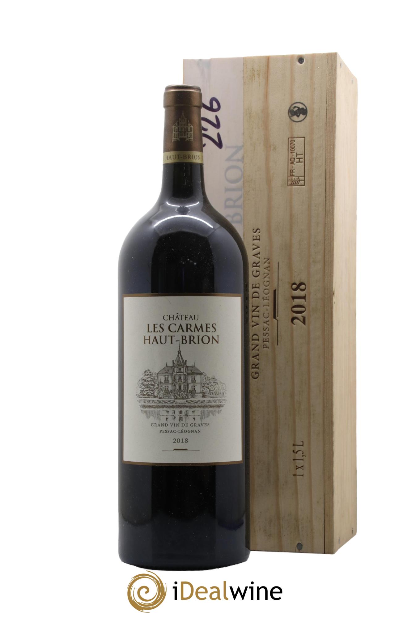 Château Les Carmes Haut-Brion 2018 - Lotto di 1 magnum - 0