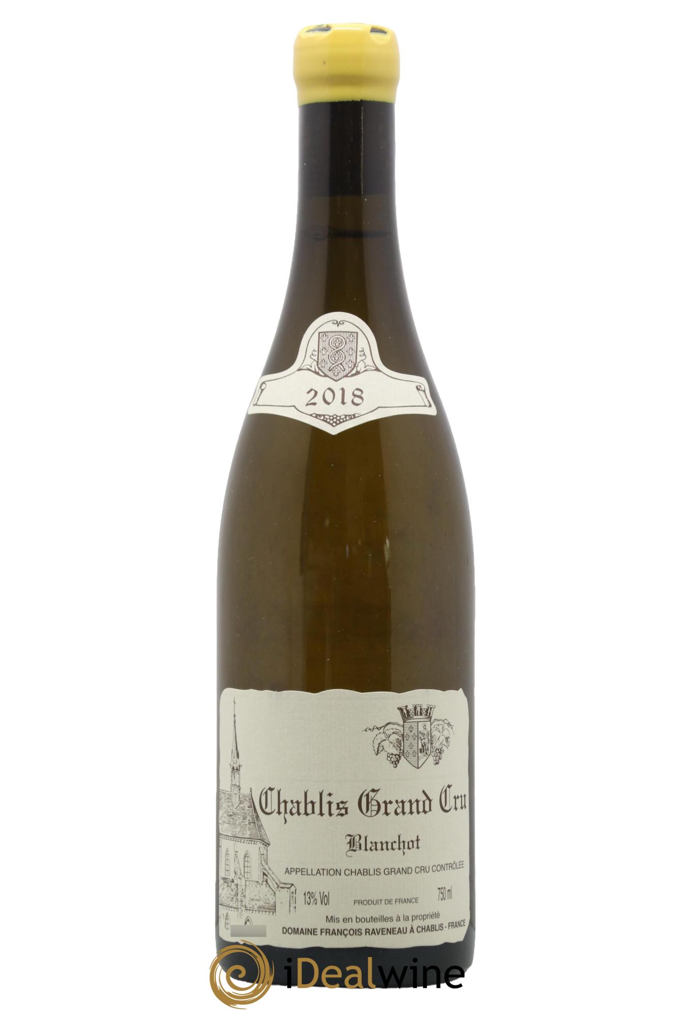 Chablis Grand Cru Blanchot Raveneau (Domaine) 2018 - Lot of 1 bottle - 0