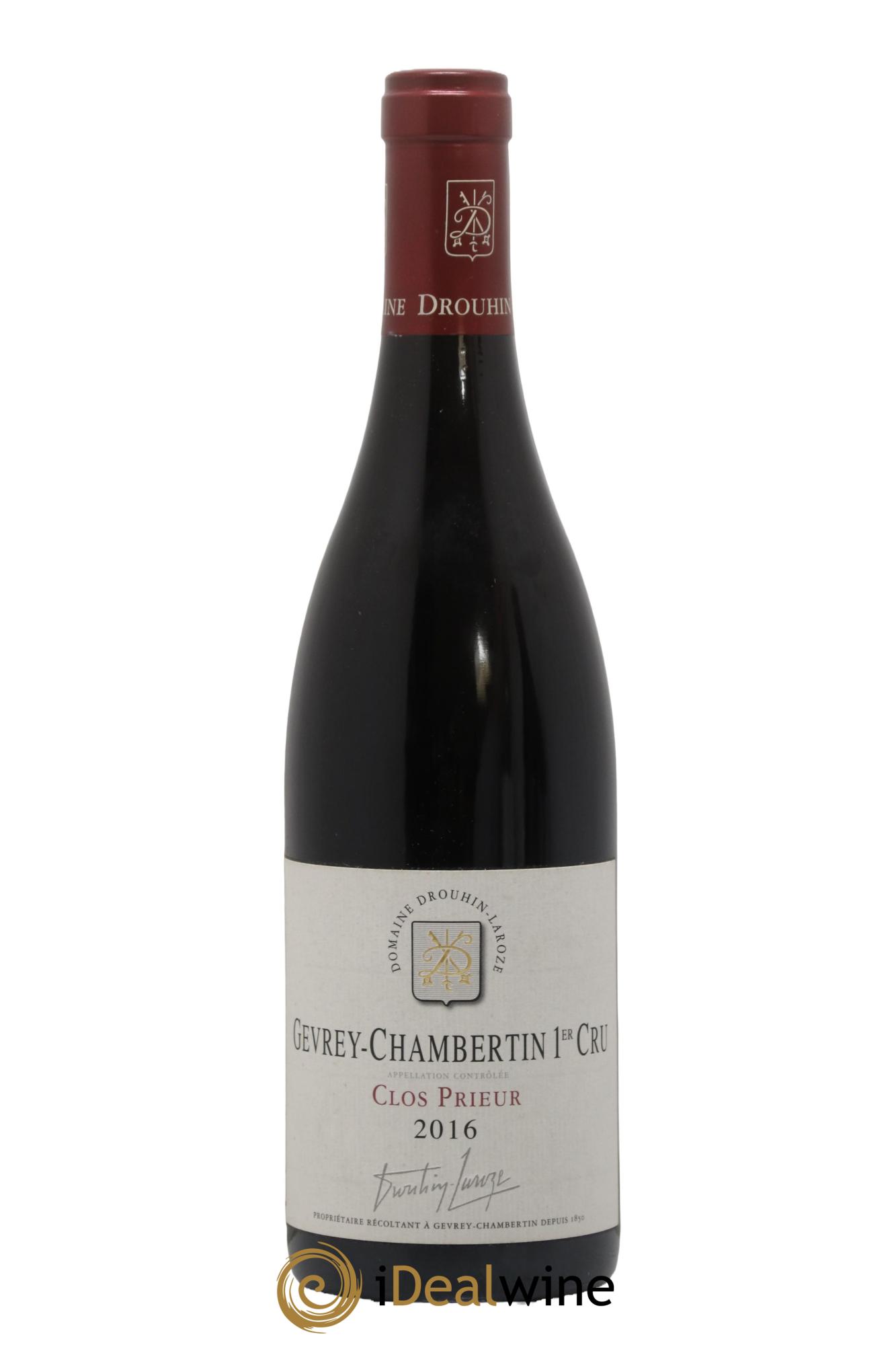 Gevrey-Chambertin 1er Cru Clos Prieur Domaine Drouhin-Laroze  2016 - Lot of 1 bottle - 0