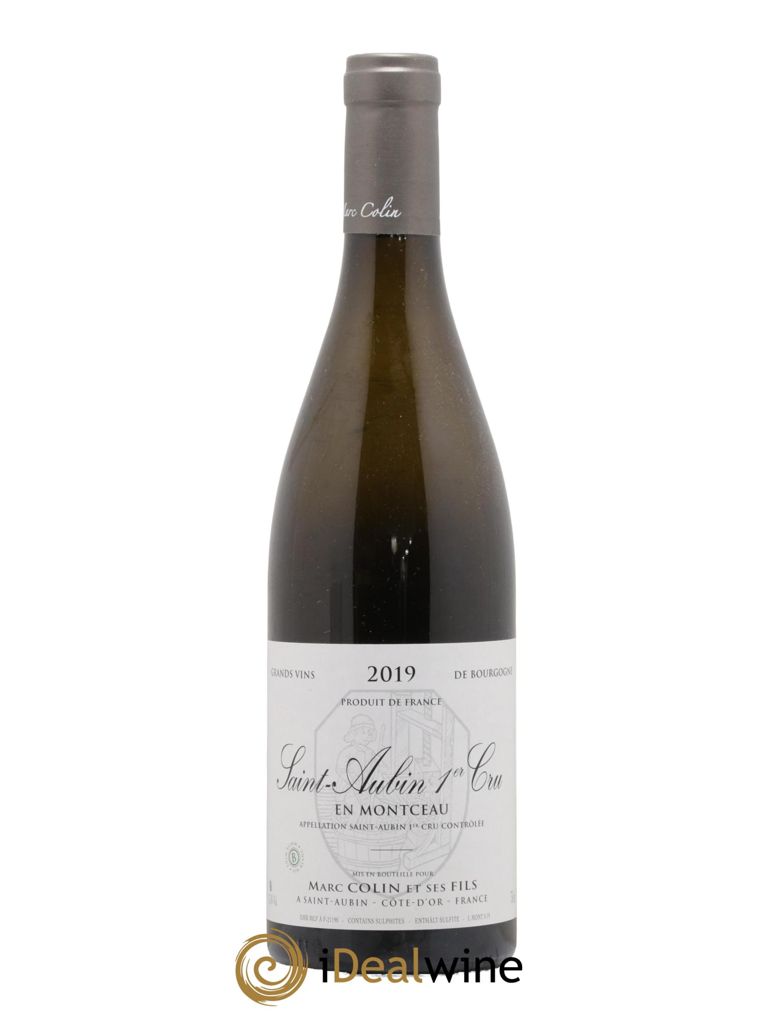 Saint-Aubin 1er Cru En Montceau Marc Colin & Fils  2019 - Lotto di 1 bottiglia - 0