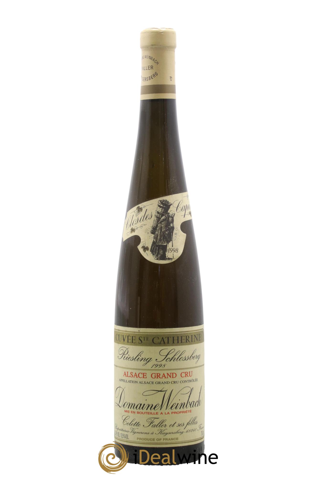 Alsace Grand Cru Riesling Schlossberg Cuvée Sainte Catherine Weinbach (Domaine) 1998 - Posten von 1 Flasche - 0