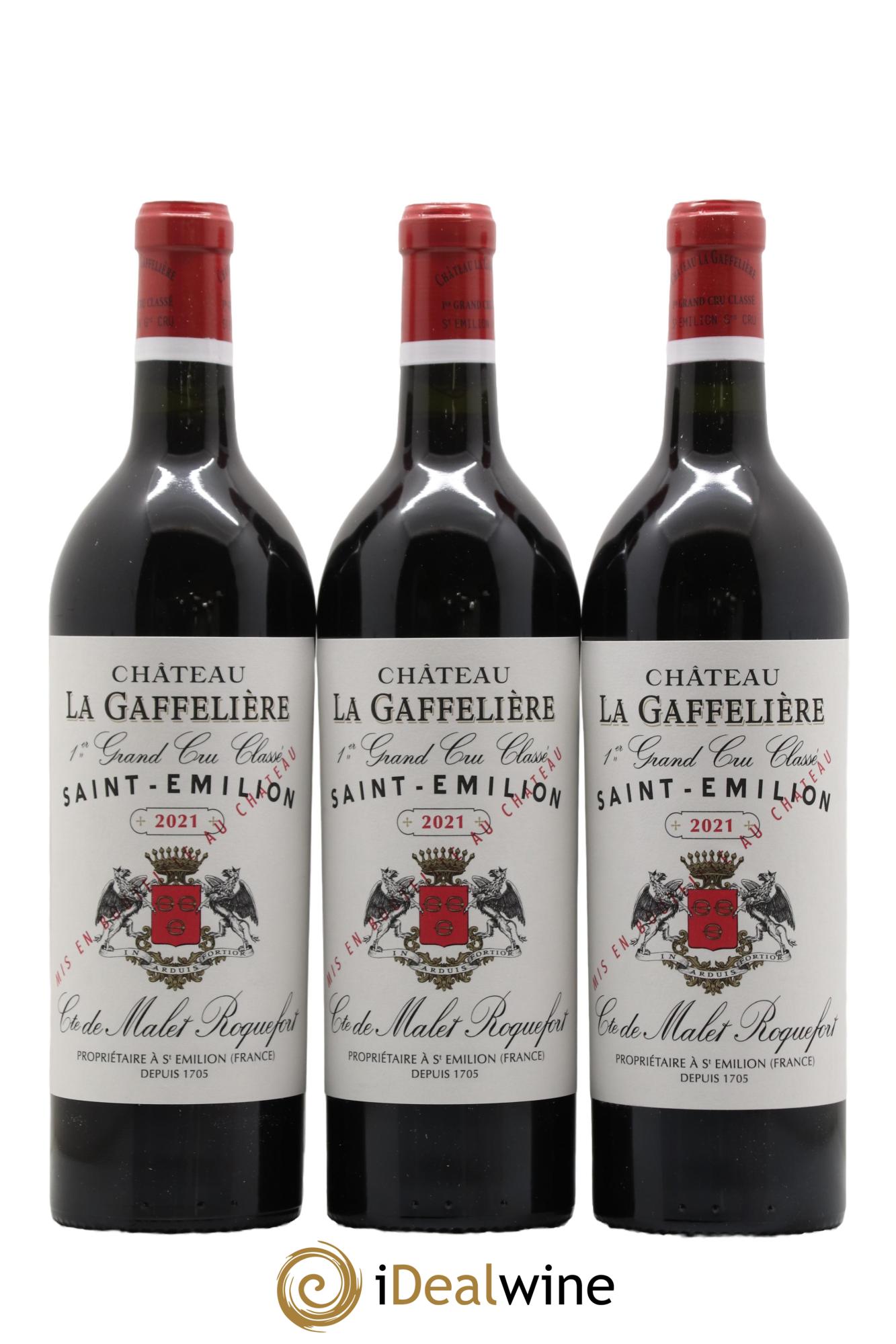 Château la Gaffelière 1er Grand Cru Classé B 2021 - Lot de 6 bouteilles - 1