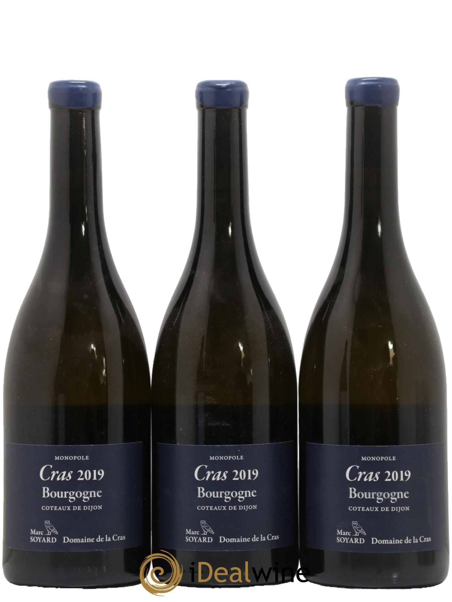 Bourgogne Cras Domaine de la Cras - Marc Soyard 2019 - Lot of 3 bottles - 0