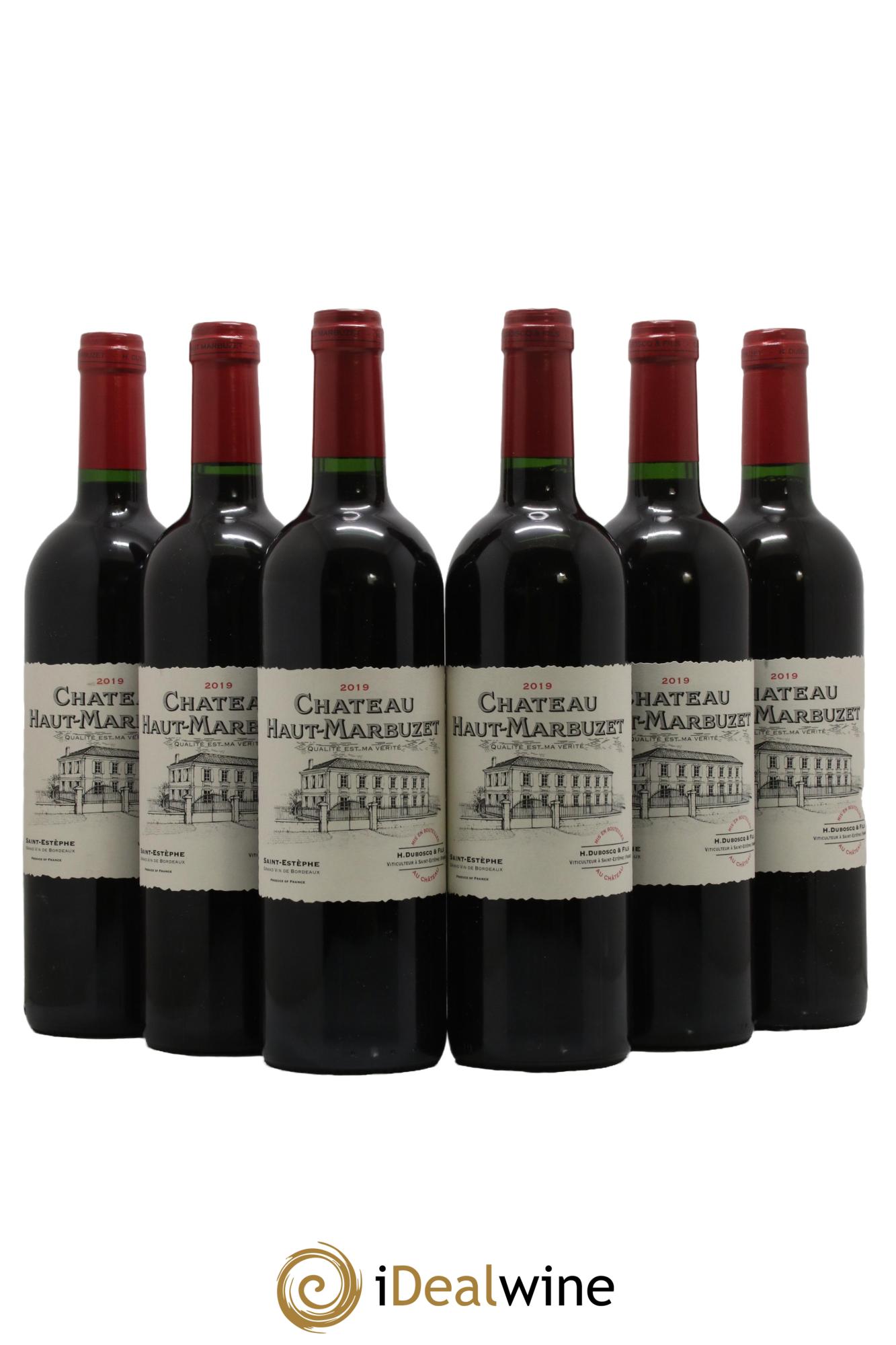 Château Haut Marbuzet 2019 - Lot of 6 bottles - 0