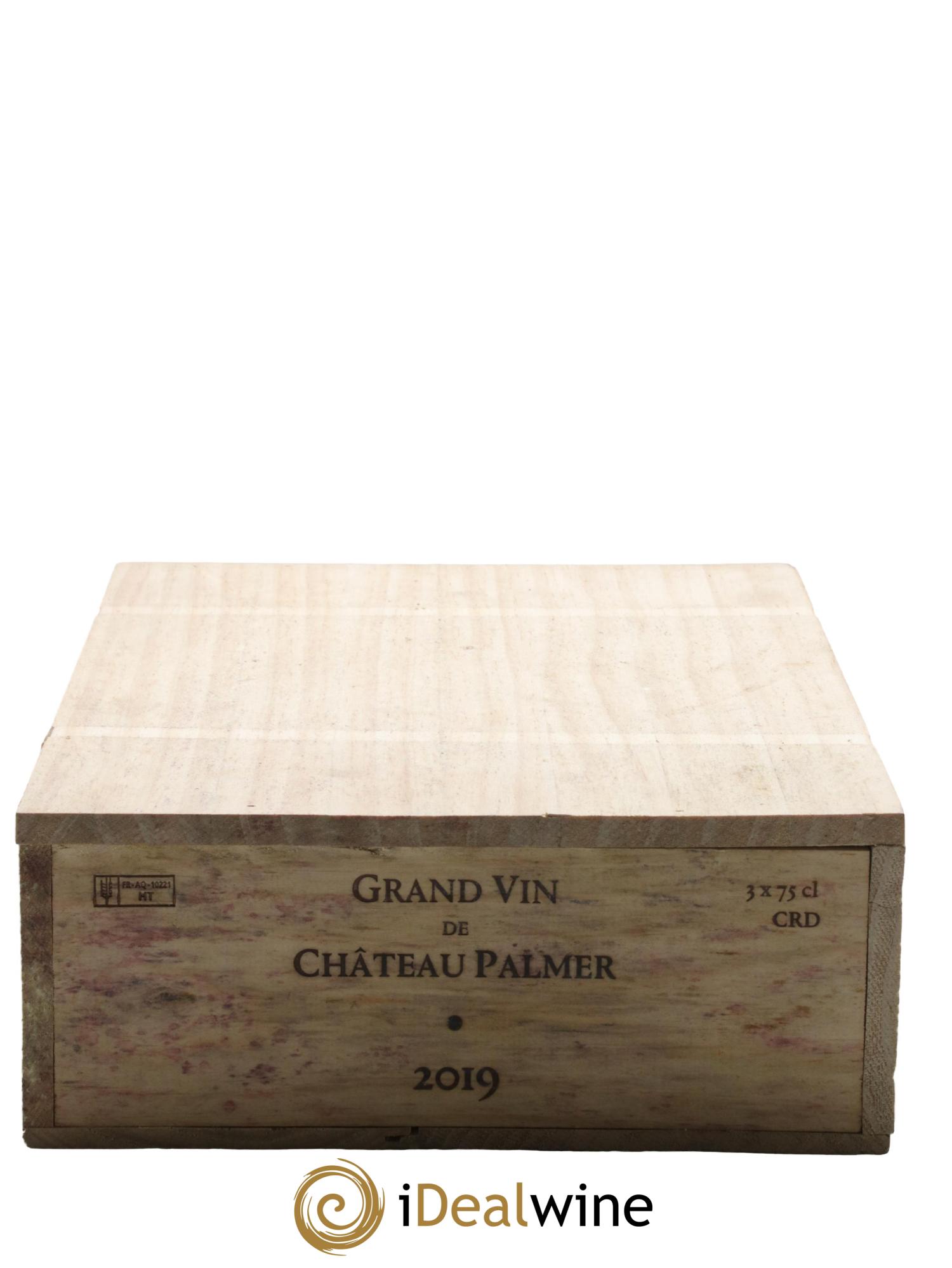 Château Palmer 3ème Grand Cru Classé 2019 - Lot de 3 bouteilles - 2