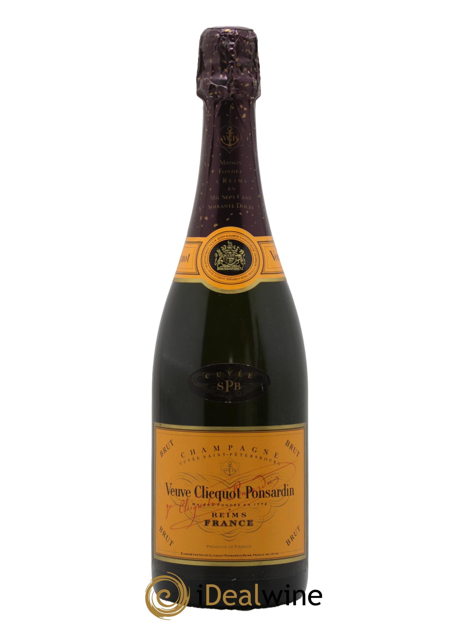 Champagne Cuvée SPB Veuve Clicquot - Posten von 1 Flasche - 0