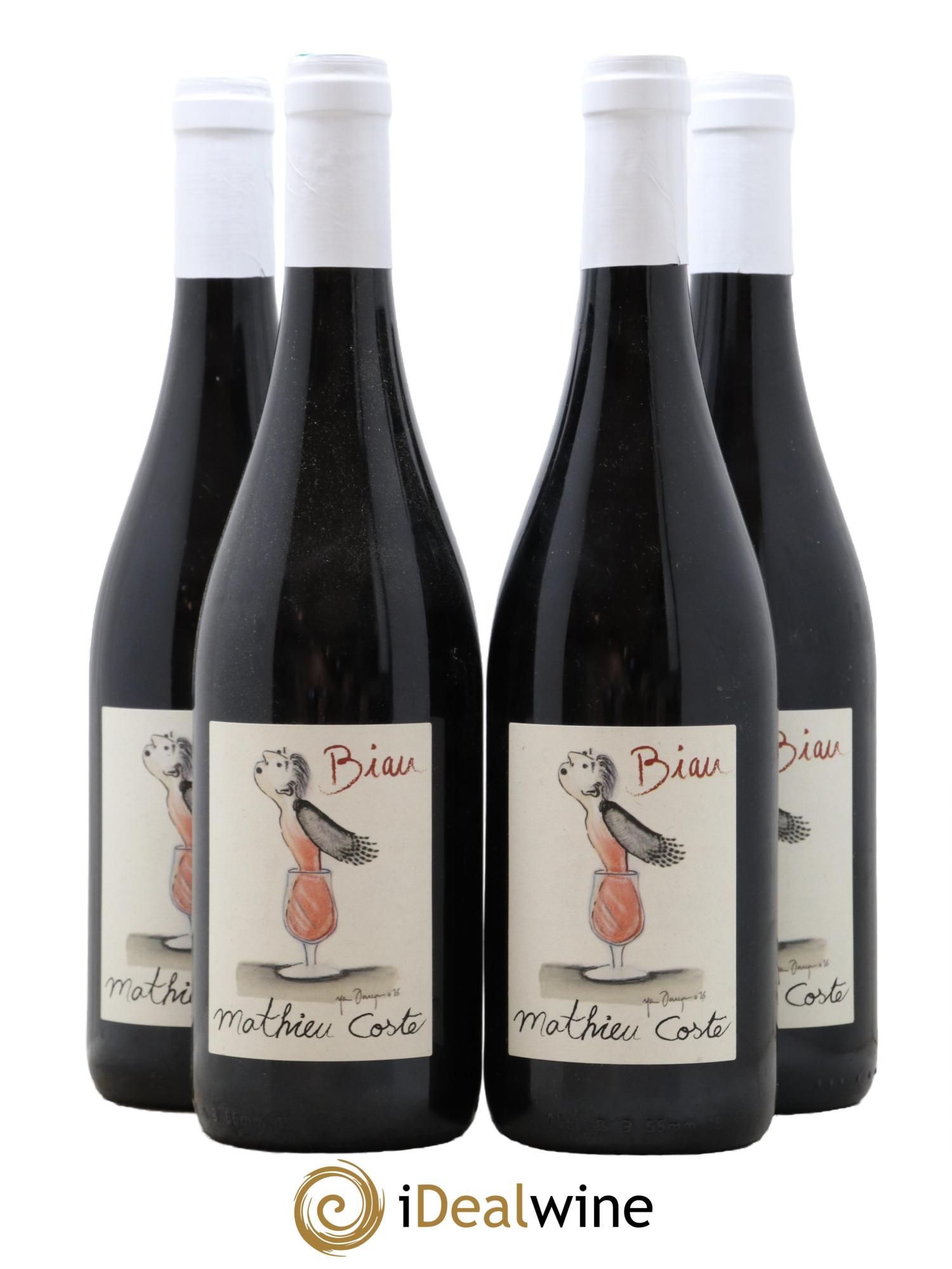 Vin de France Biau Mathieu Coste 2012 - Lot de 4 bouteilles - 0