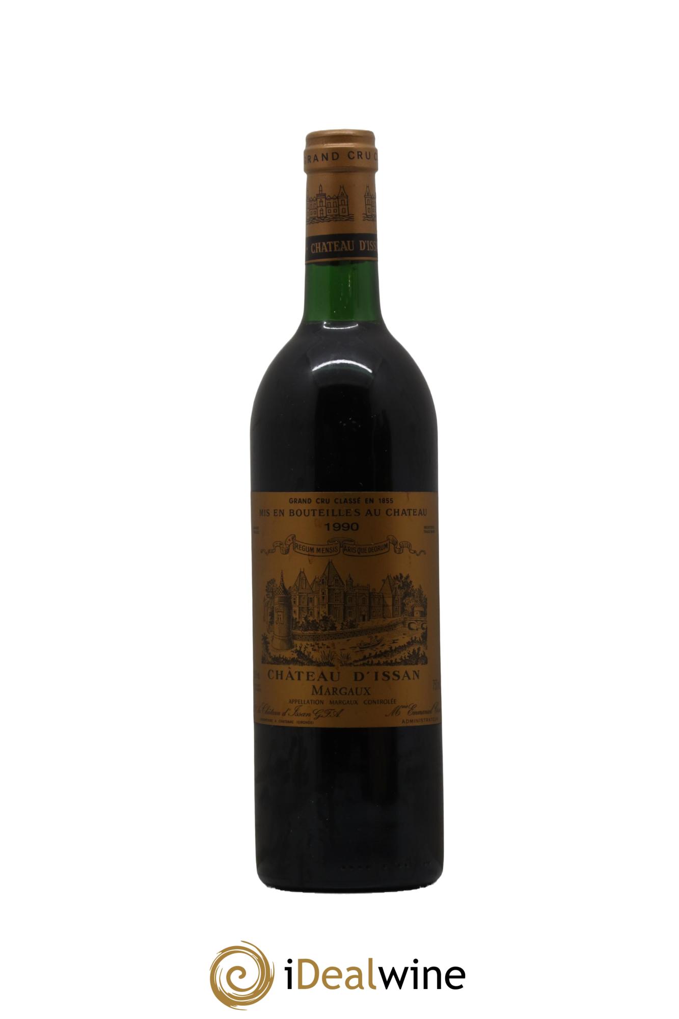 Château d'Issan 3ème Grand Cru Classé  1990 - Lot de 1 bouteille - 0