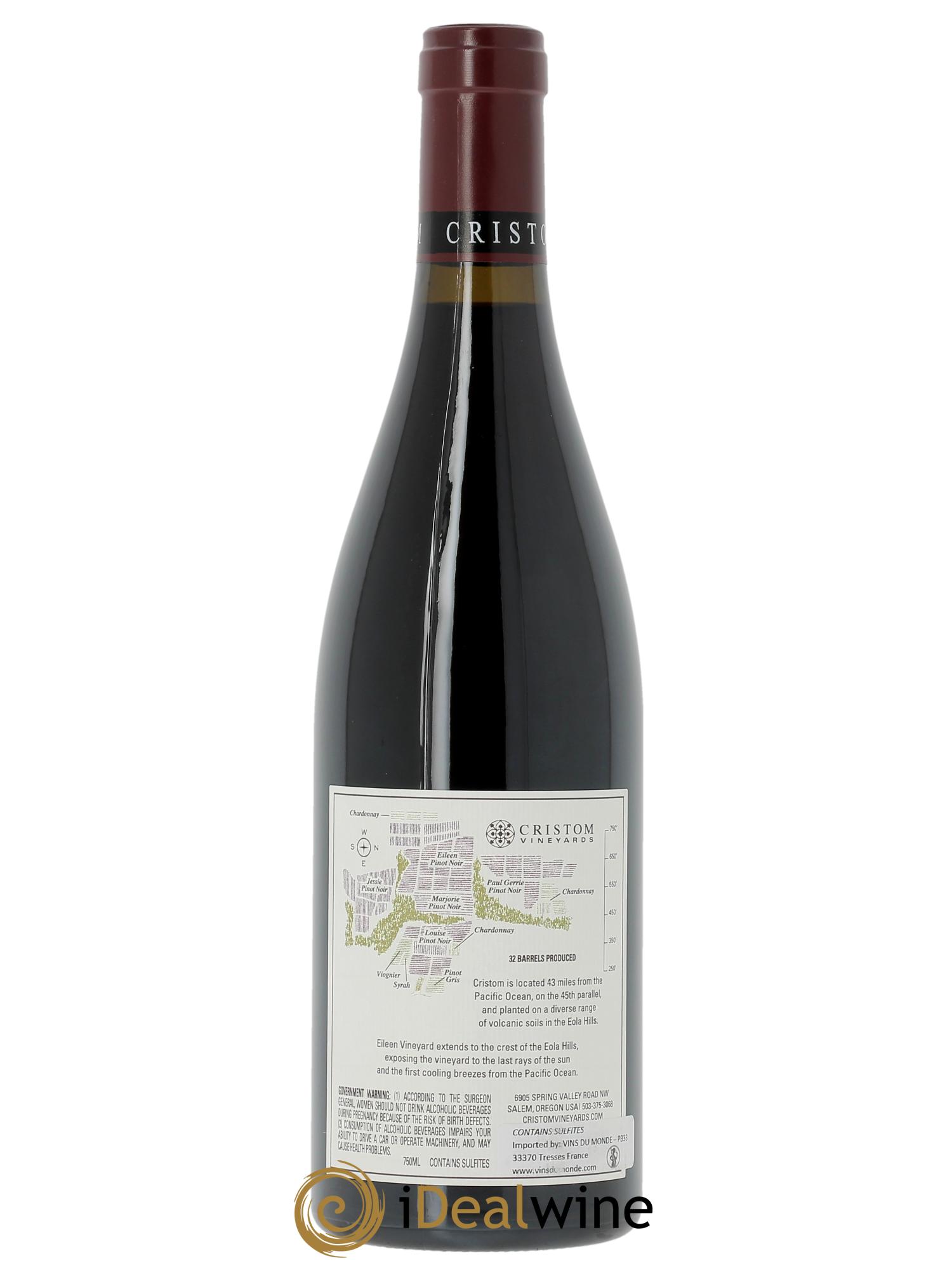 Willamette Valley Eileen Vineyard Pinot Noir Cristom Vineyards  2021 - Lotto di 1 bottiglia - 1