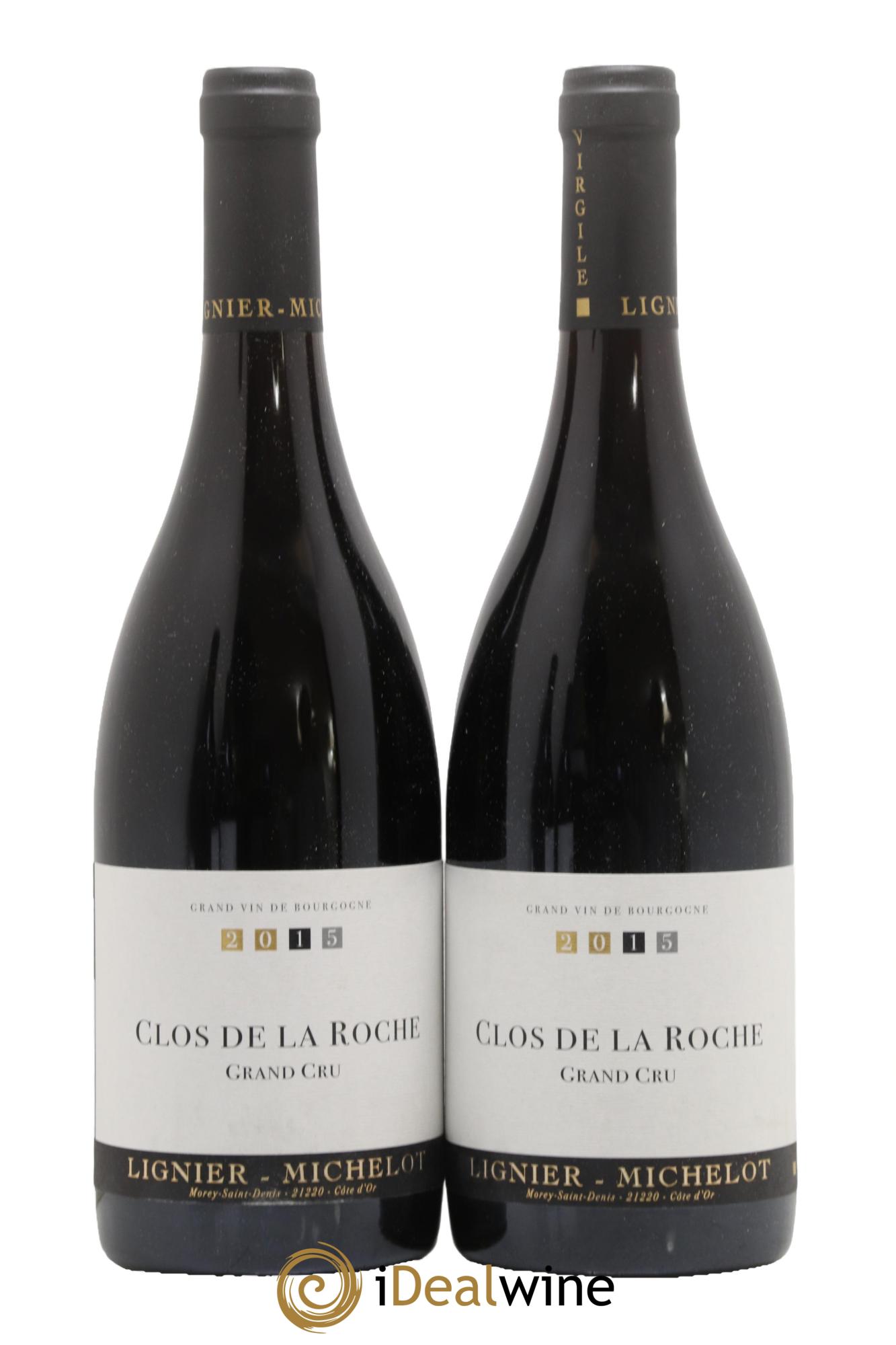 Clos de la Roche Grand Cru Lignier-Michelot (Domaine) 2015 - Posten von 2 Flaschen - 0