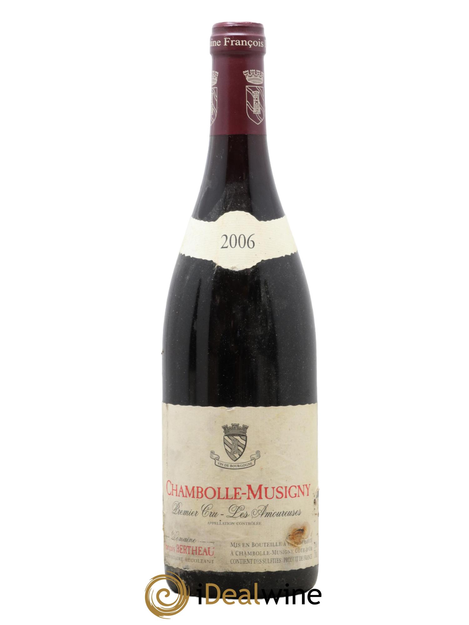 Chambolle-Musigny 1er Cru Les Amoureuses  Bertheau & Fils (Domaine) 2006 - Lot de 1 bouteille - 0