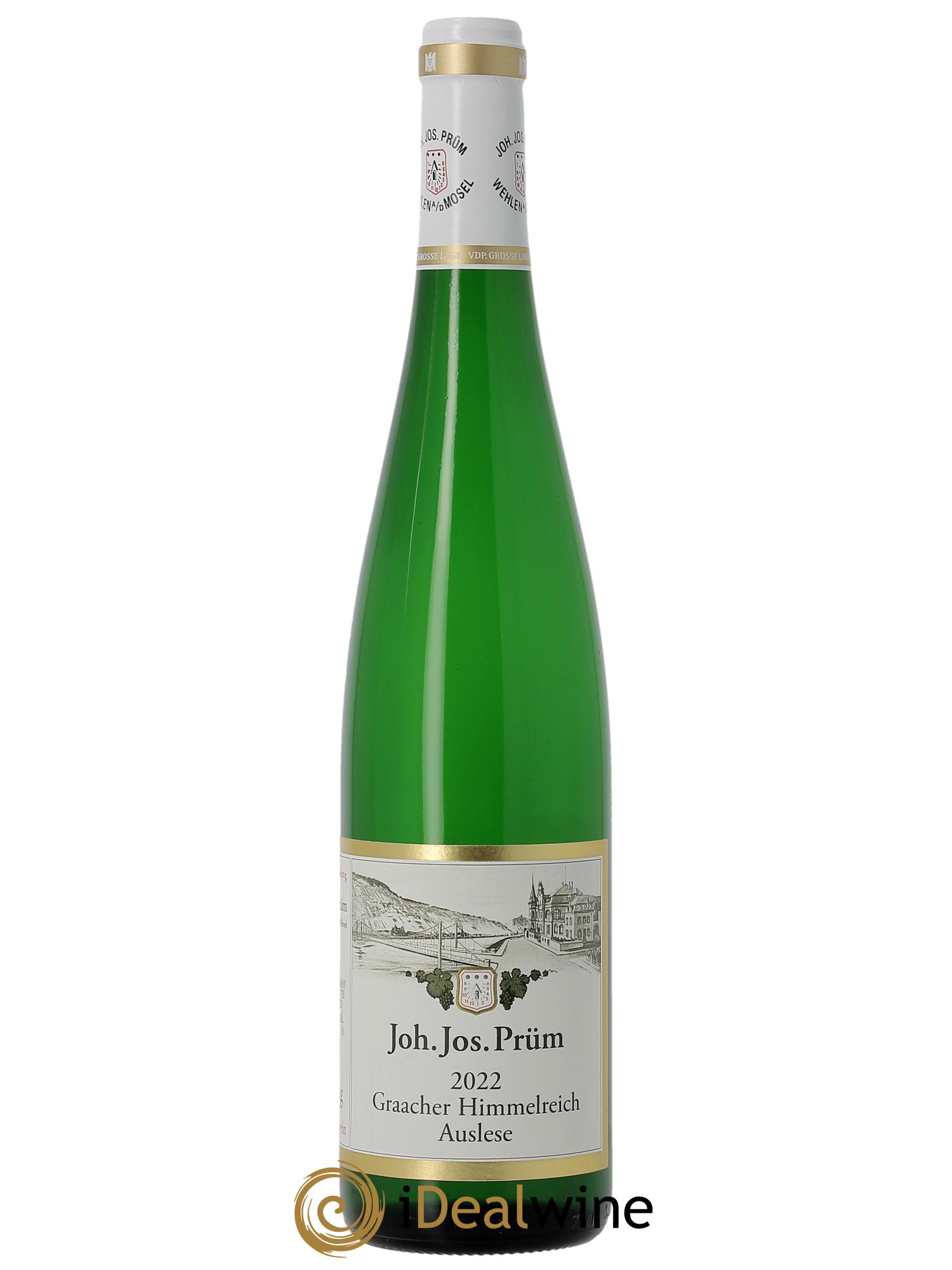 Riesling Joh. Jos. Prum Graacher Himmelreich Auslese  2022 - Lot de 1 bouteille - 0