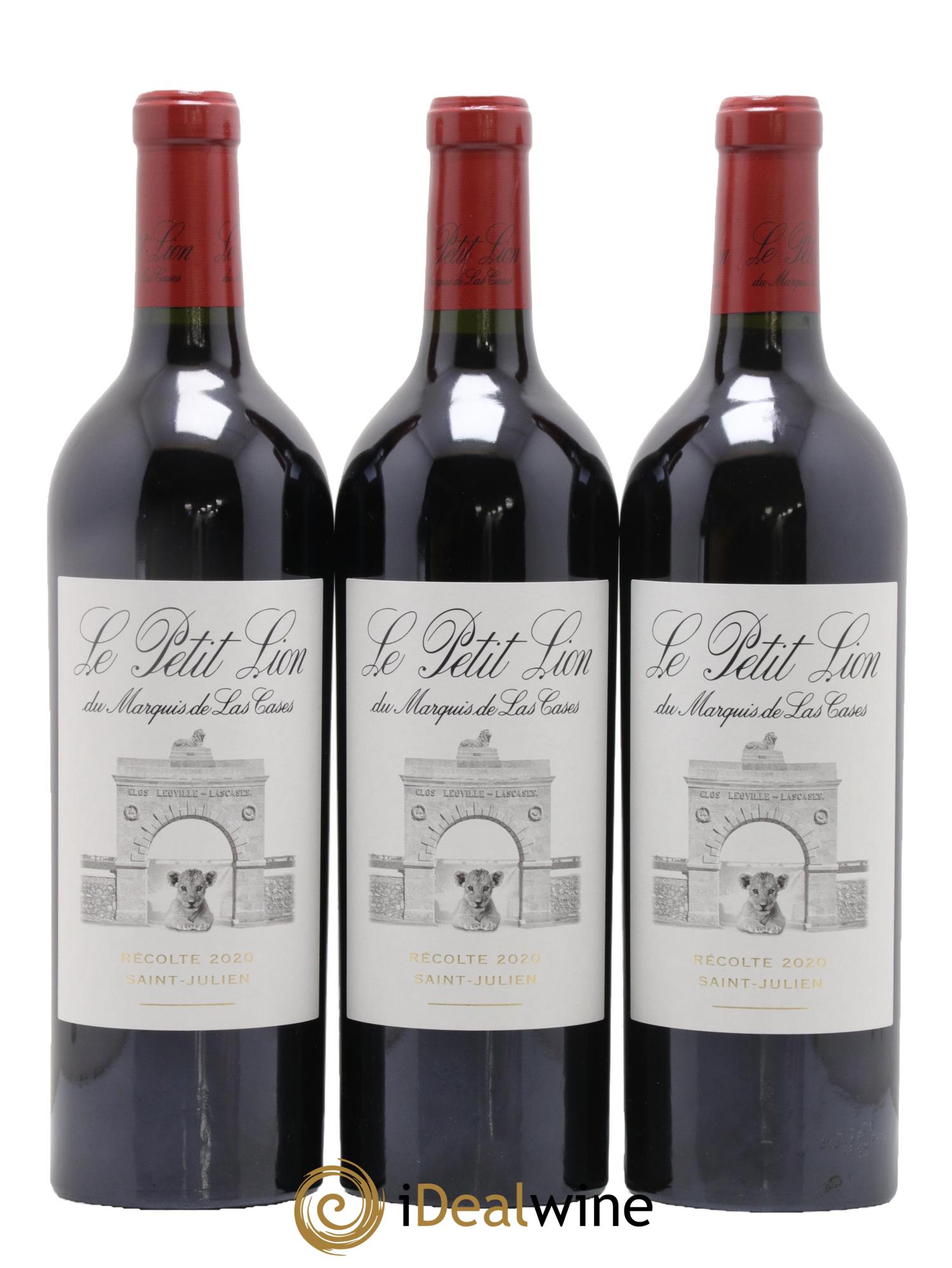 Le Petit Lion du Marquis de Las Cases Second Vin 2020 - Lot of 12 bottles - 3