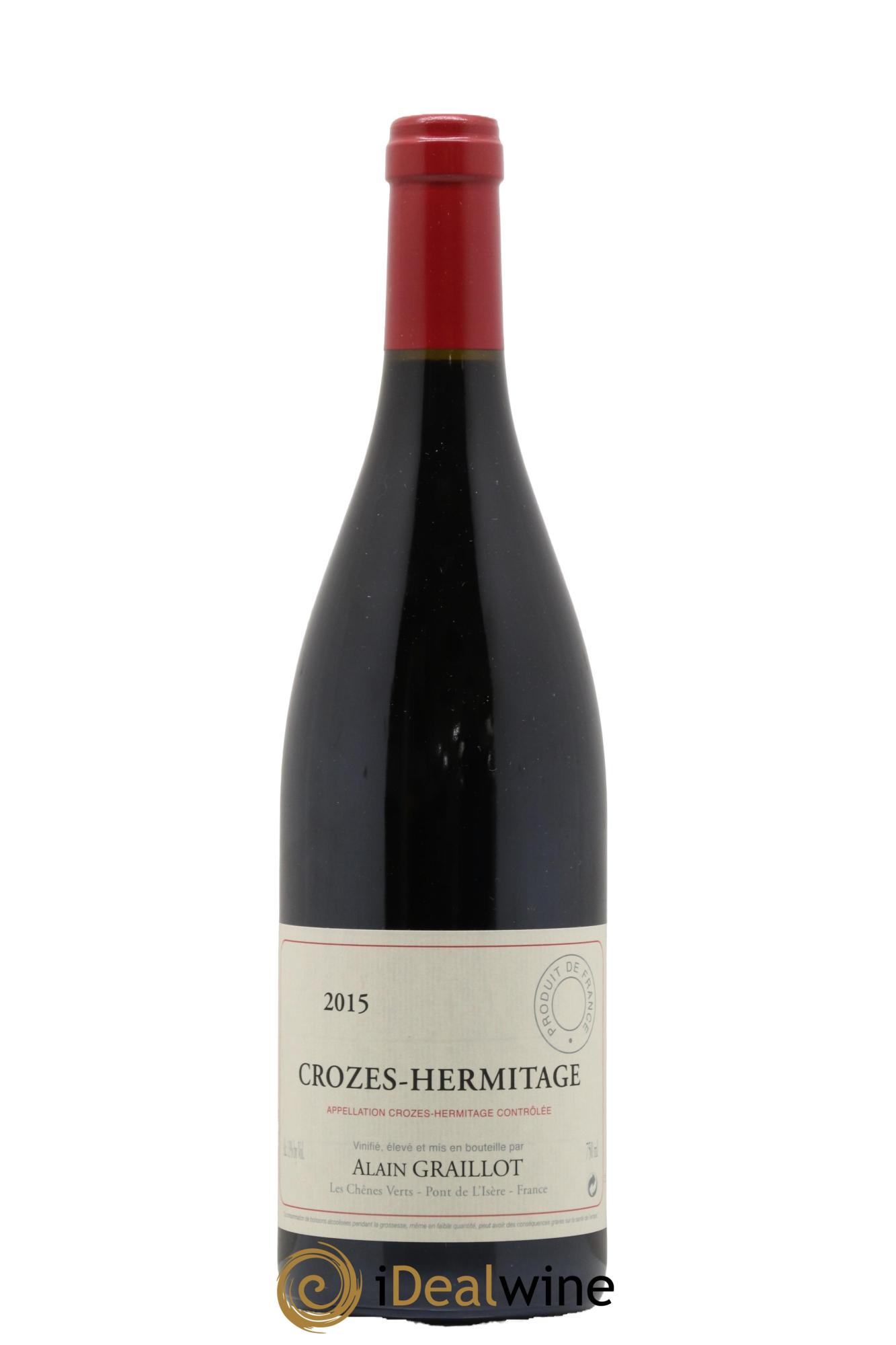 Crozes-Hermitage Domaine Graillot 2015 - Lot de 1 bouteille - 0