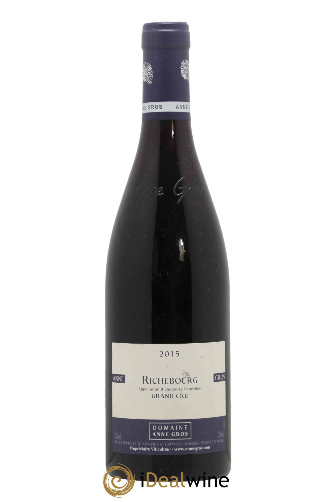 Richebourg Grand Cru Anne Gros 2015 - Lotto di 1 bottiglia - 0