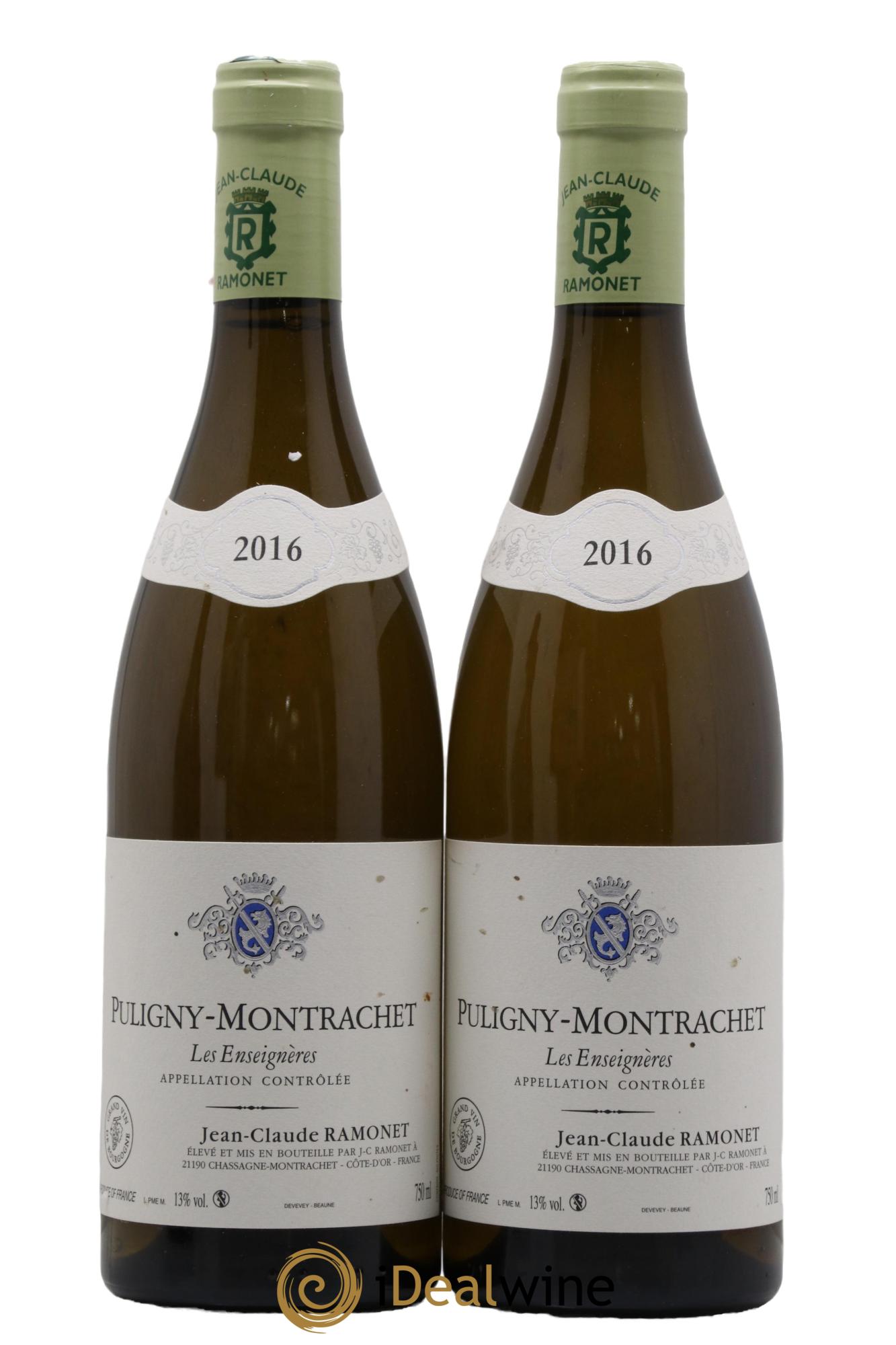 Puligny-Montrachet Les Enseignères Ramonet (Domaine) 2016 - Posten von 2 Flaschen - 0