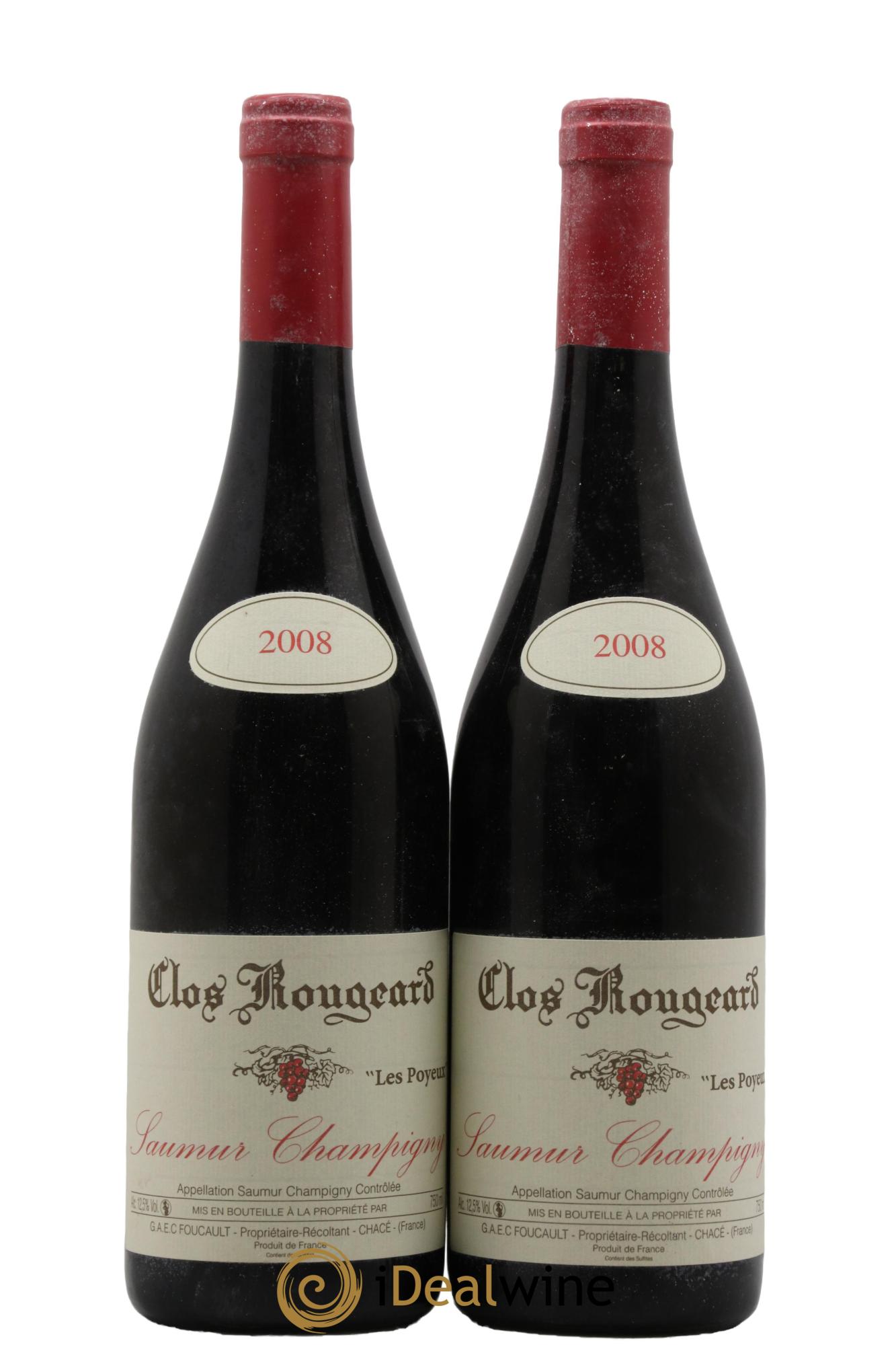 Saumur-Champigny Les Poyeux Clos Rougeard 2008 - Lotto di 2 bottiglie - 0