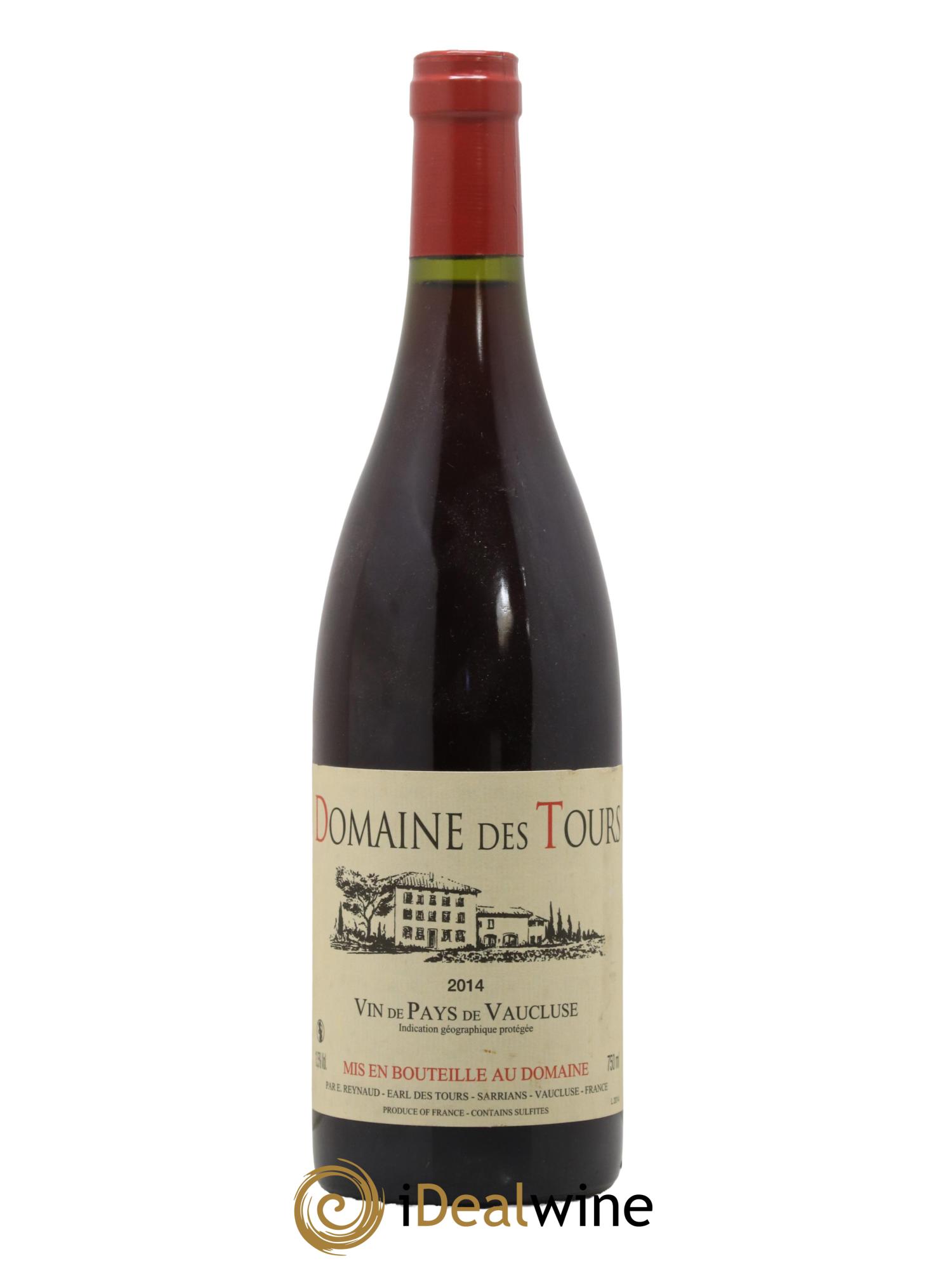 IGP Vaucluse (Vin de Pays de Vaucluse) Domaine des Tours Emmanuel Reynaud 2014 - Lotto di 1 bottiglia - 0