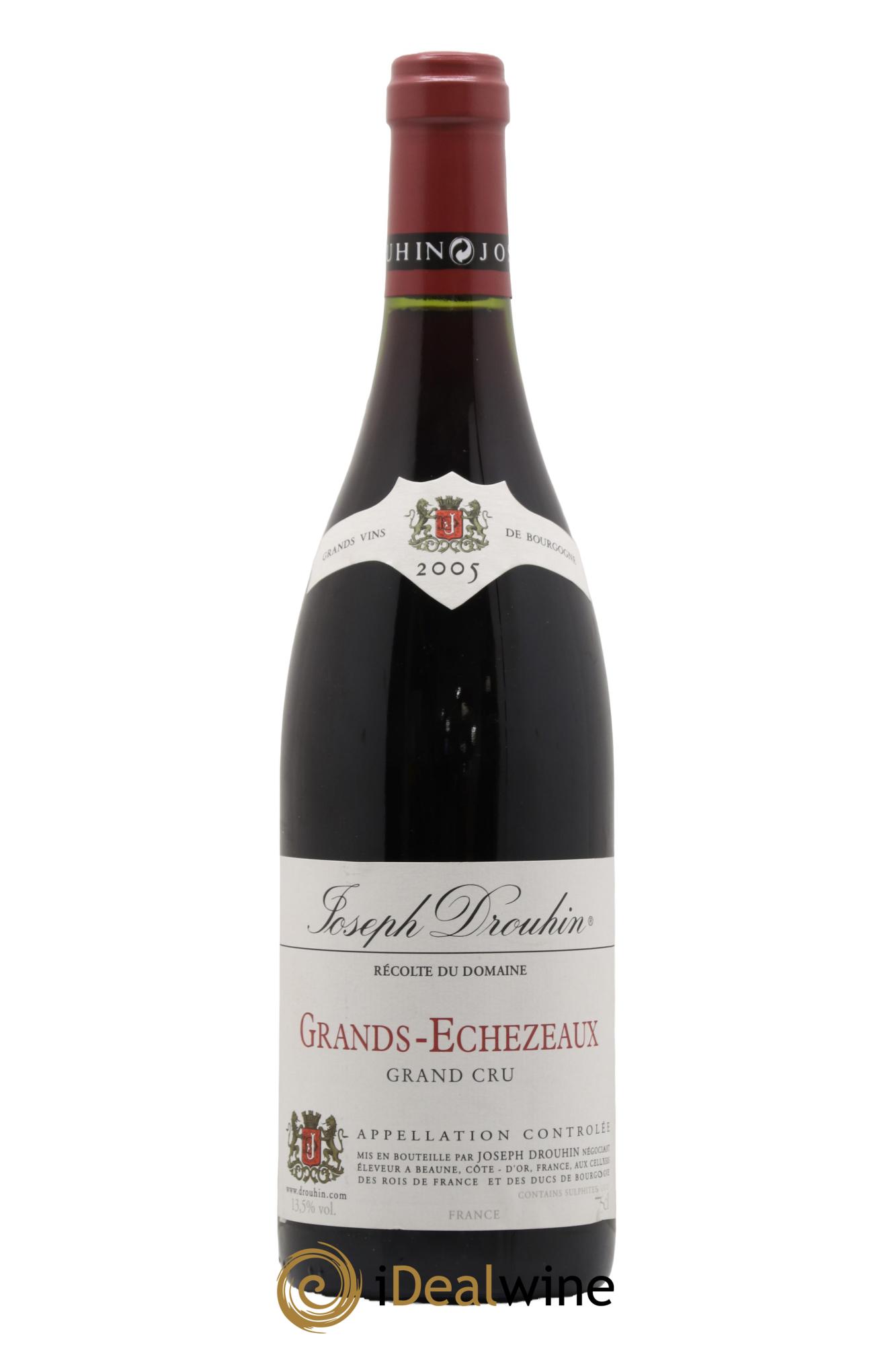 Grands-Echezeaux Grand Cru Joseph Drouhin  2005 - Posten von 1 Flasche - 0