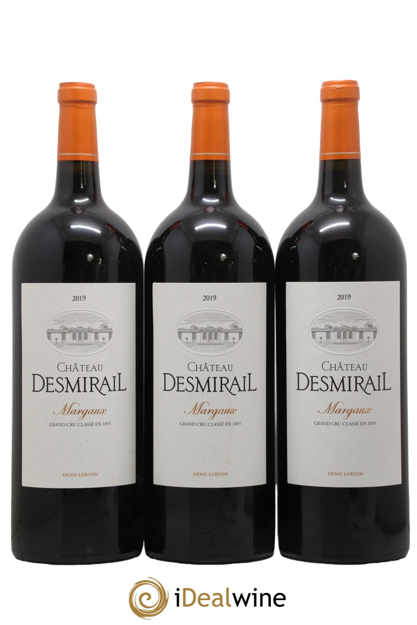 Château Desmirail 3ème Grand Cru Classé  2019 - Lot of 3 magnums - 0