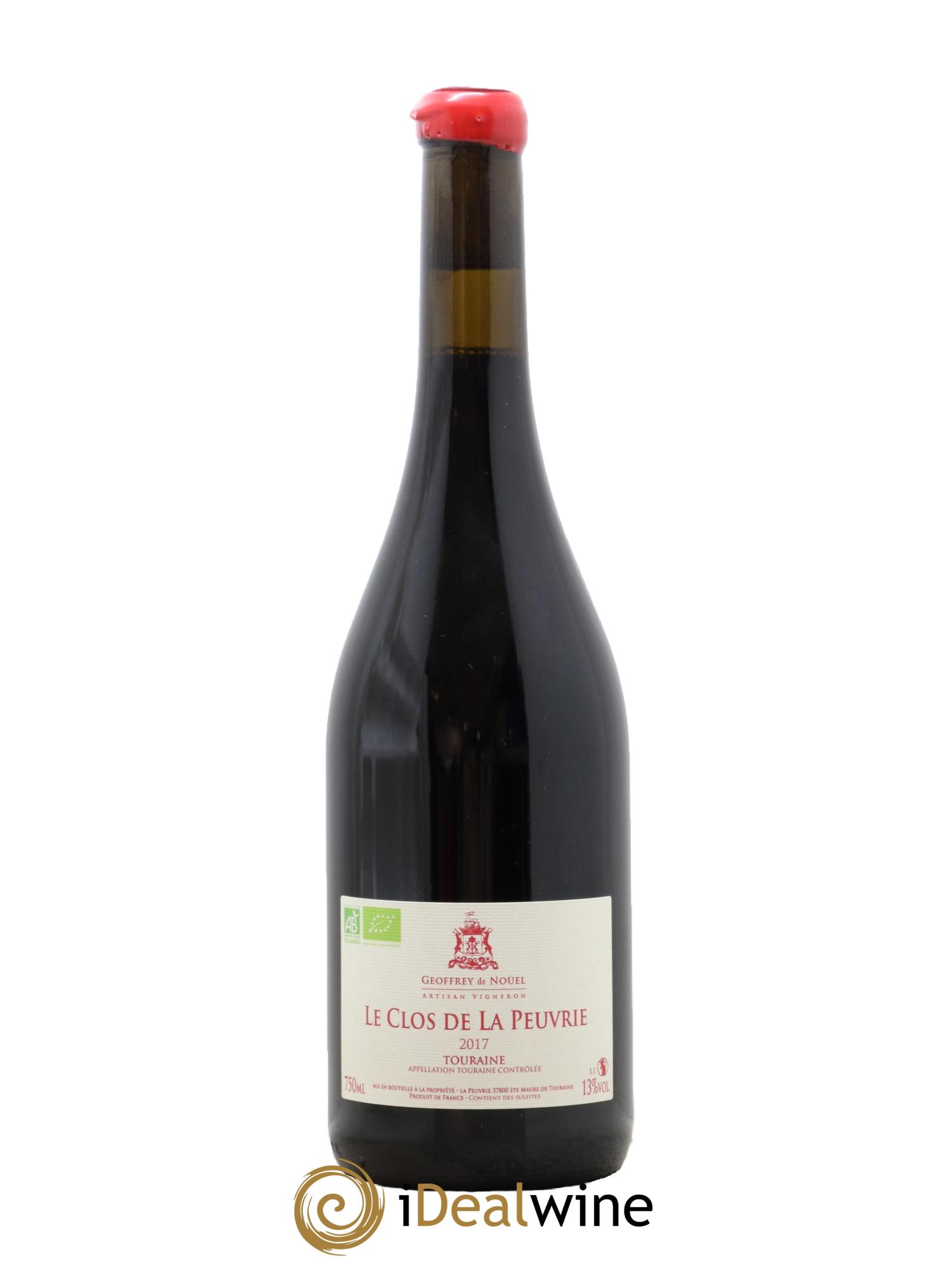 Touraine Clos de la Peuvrie Domaine Geoffrey De Nouel 2017 - Lot de 1 bouteille - 0