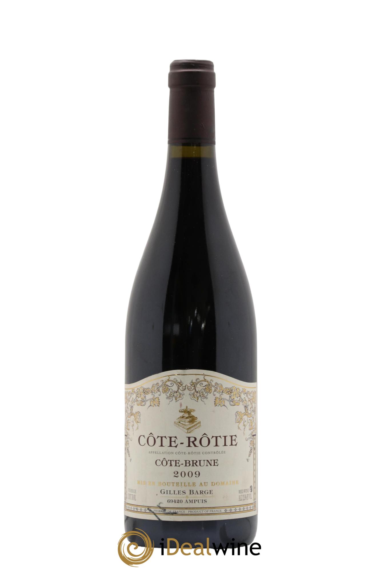 Côte-Rôtie Côte-Brune Barge (Domaine) 2009 - Posten von 1 Flasche - 0