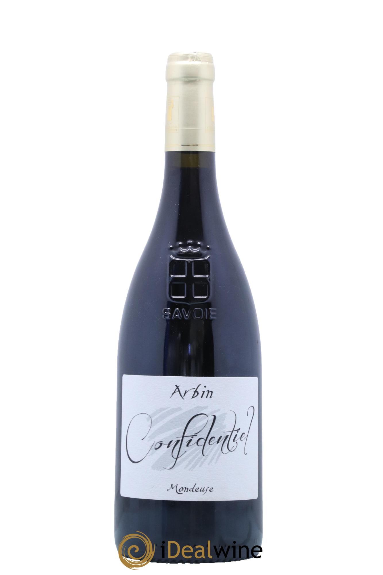 Vin de Savoie Arbin Mondeuse Confidentiel Trosset 2019 - Lot de 1 bouteille - 0