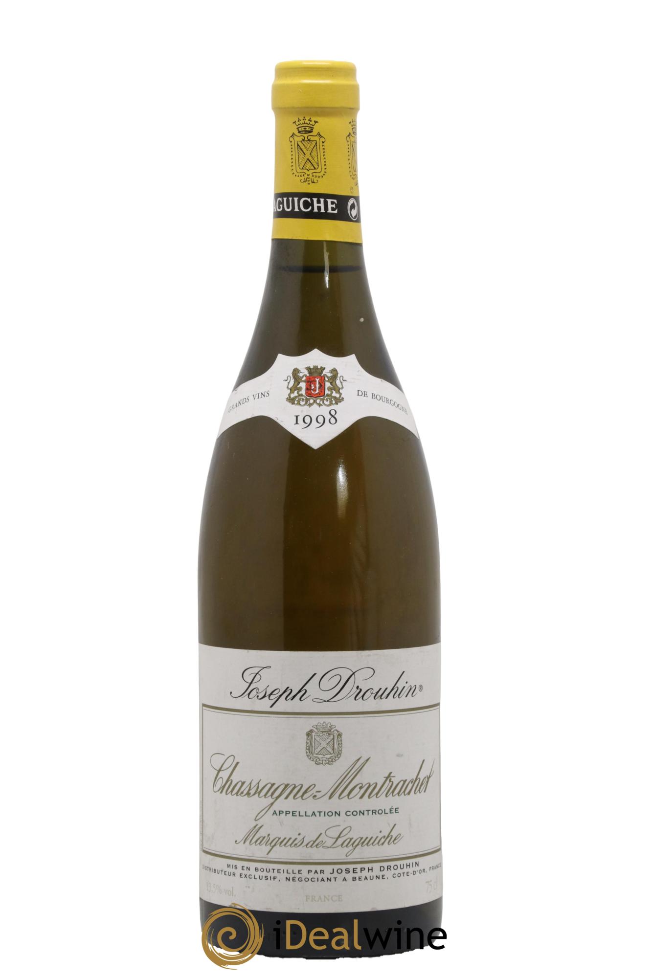 Chassagne-Montrachet Marquis de Laguiche Joseph Drouhin  1998 - Lotto di 1 bottiglia - 0